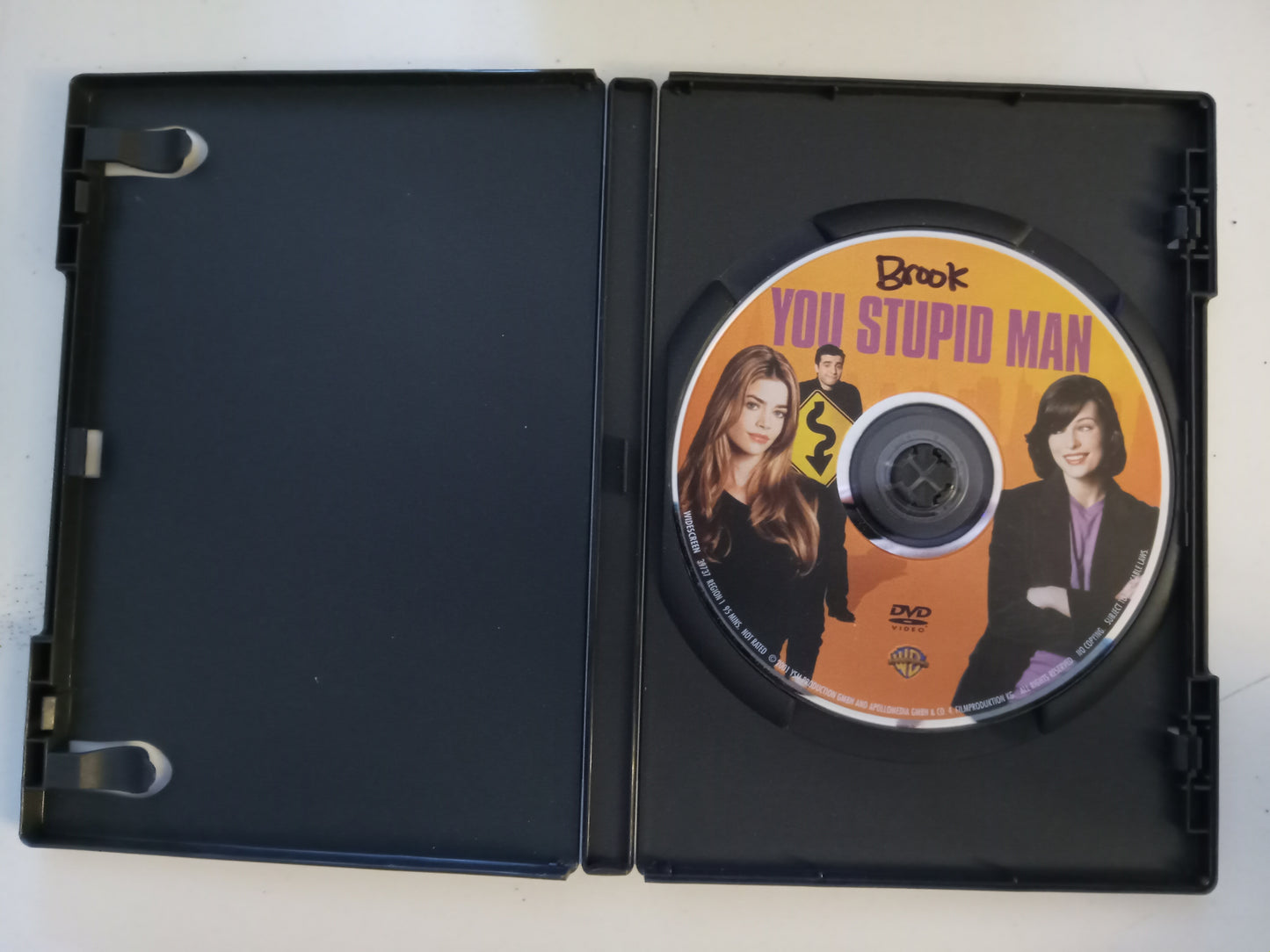 You Stupid Man, DVD Movie, Mila Jovovich Widescreen, Not Rated, Rare USED