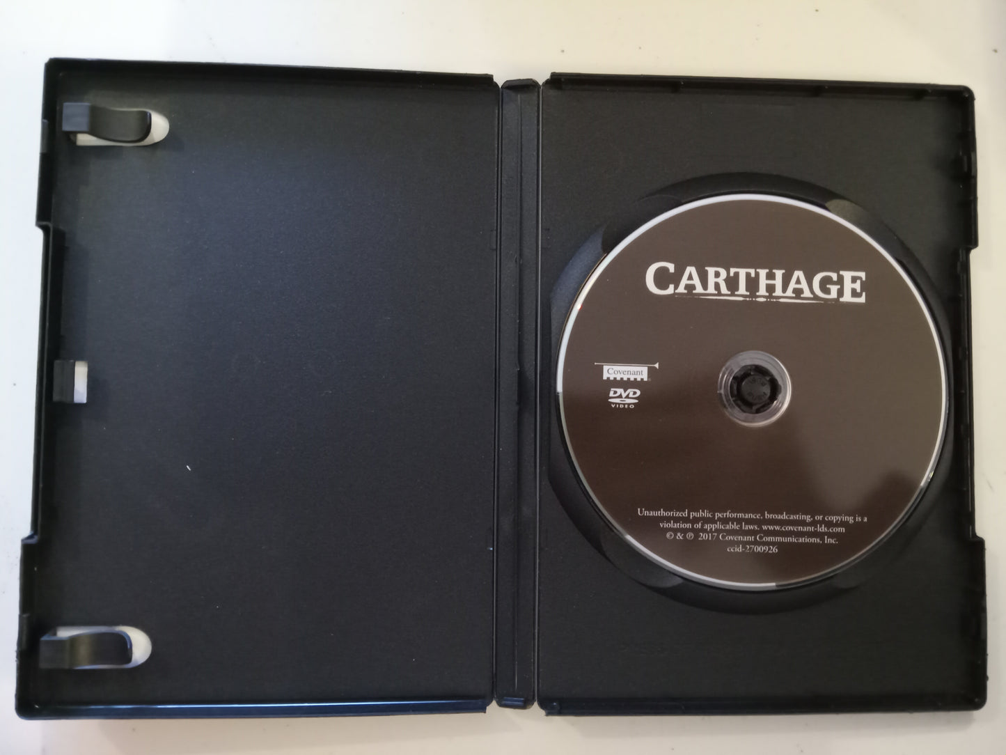 Carthage, DVD Movie, Jasen Wade Widescreen, LDS Church History, Mormons Not Rated, USED