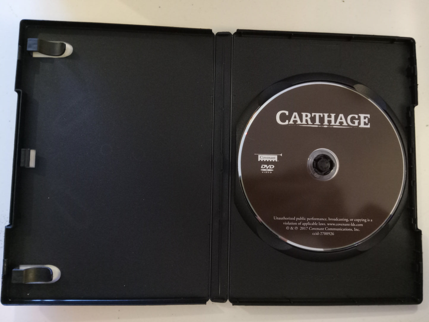 Carthage, DVD Movie, Jasen Wade Widescreen, LDS Church History, Mormons Not Rated, USED