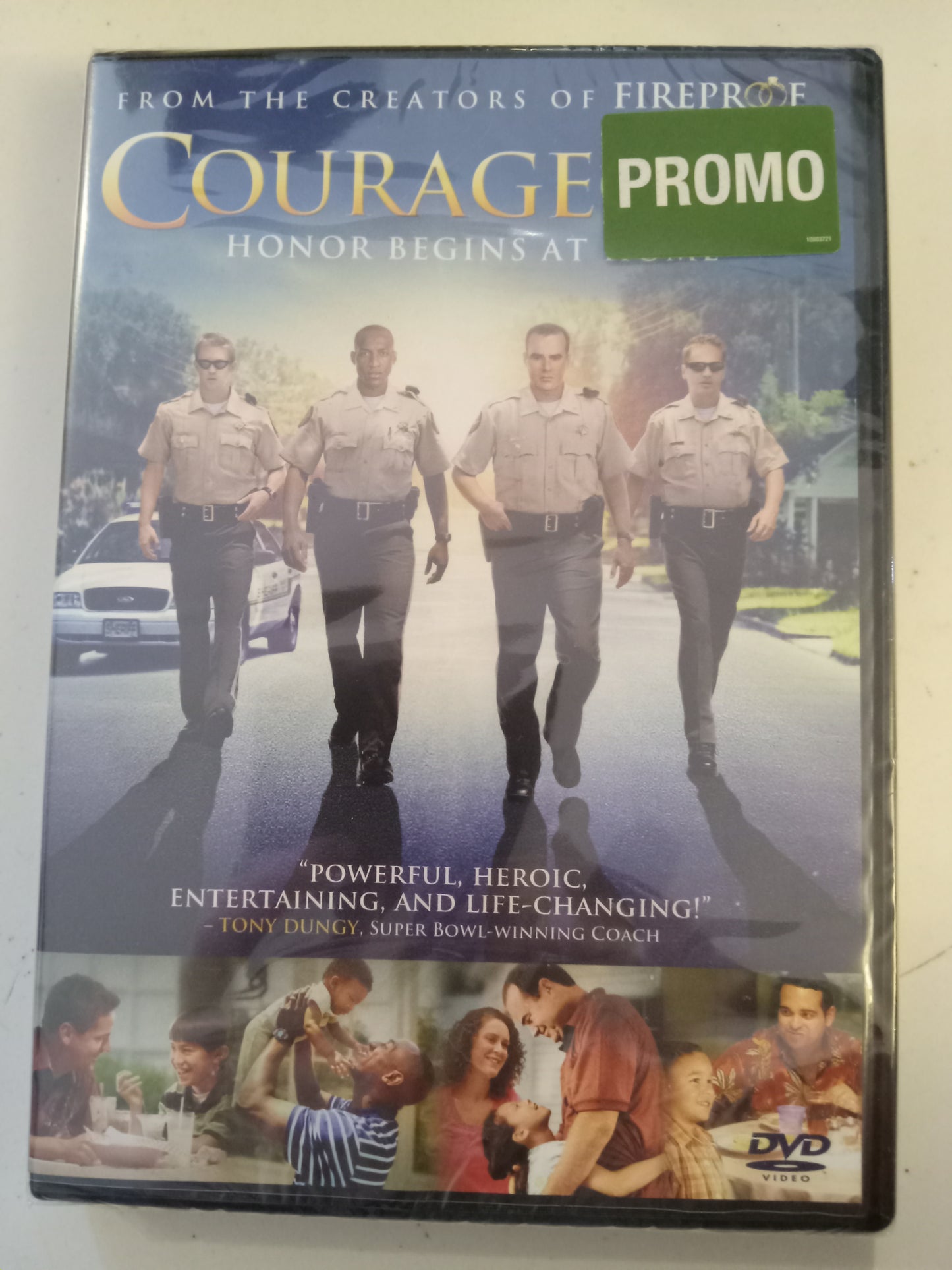 Courageous, Honor Begins At Home DVD Movie, Widescreen, Rated PG-13, NEW/USED