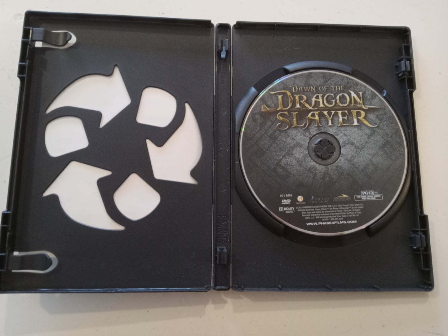 Dawn Of The Dragon Slayer, DVD Movie, Richard McWilliams Widescreen, Rated PG-13, USED