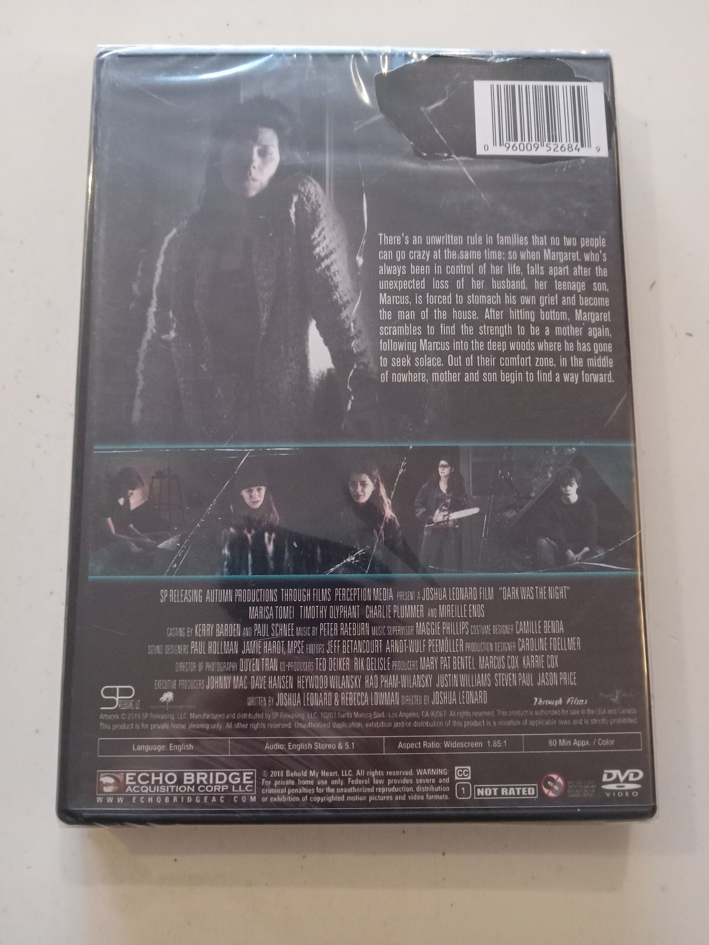 Dark Was The Night, DVD Movie, Marisa Tomei Widescreen, Not-Rated, NEW
