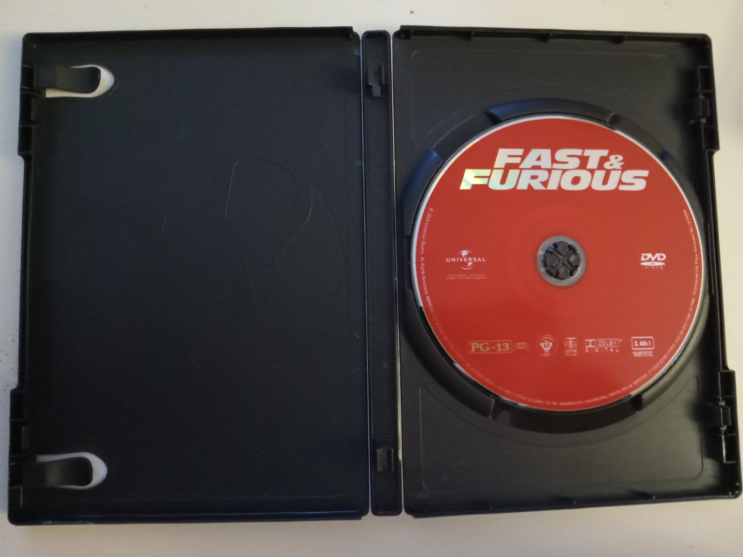 Fast And Furious (4), DVD Movie, Vin Diesel Widescreen, Rated PG-13, USED