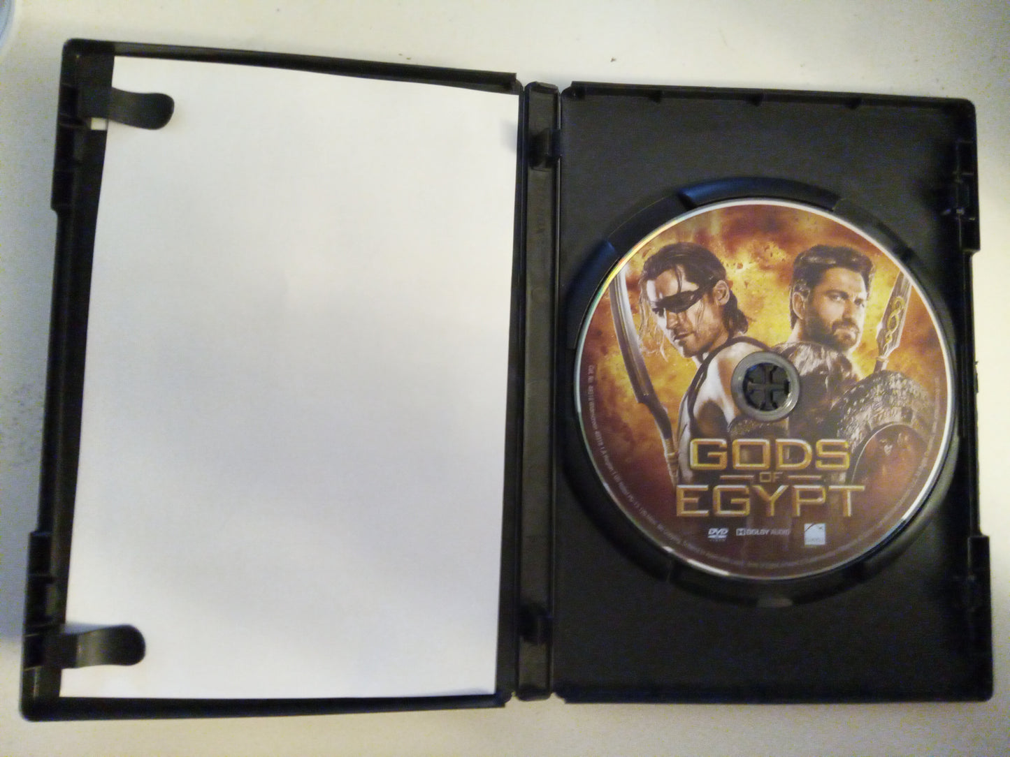 Gods Of Egypt, DVD Movie, Gerard Butler Widescreen, Rated PG-13, USED
