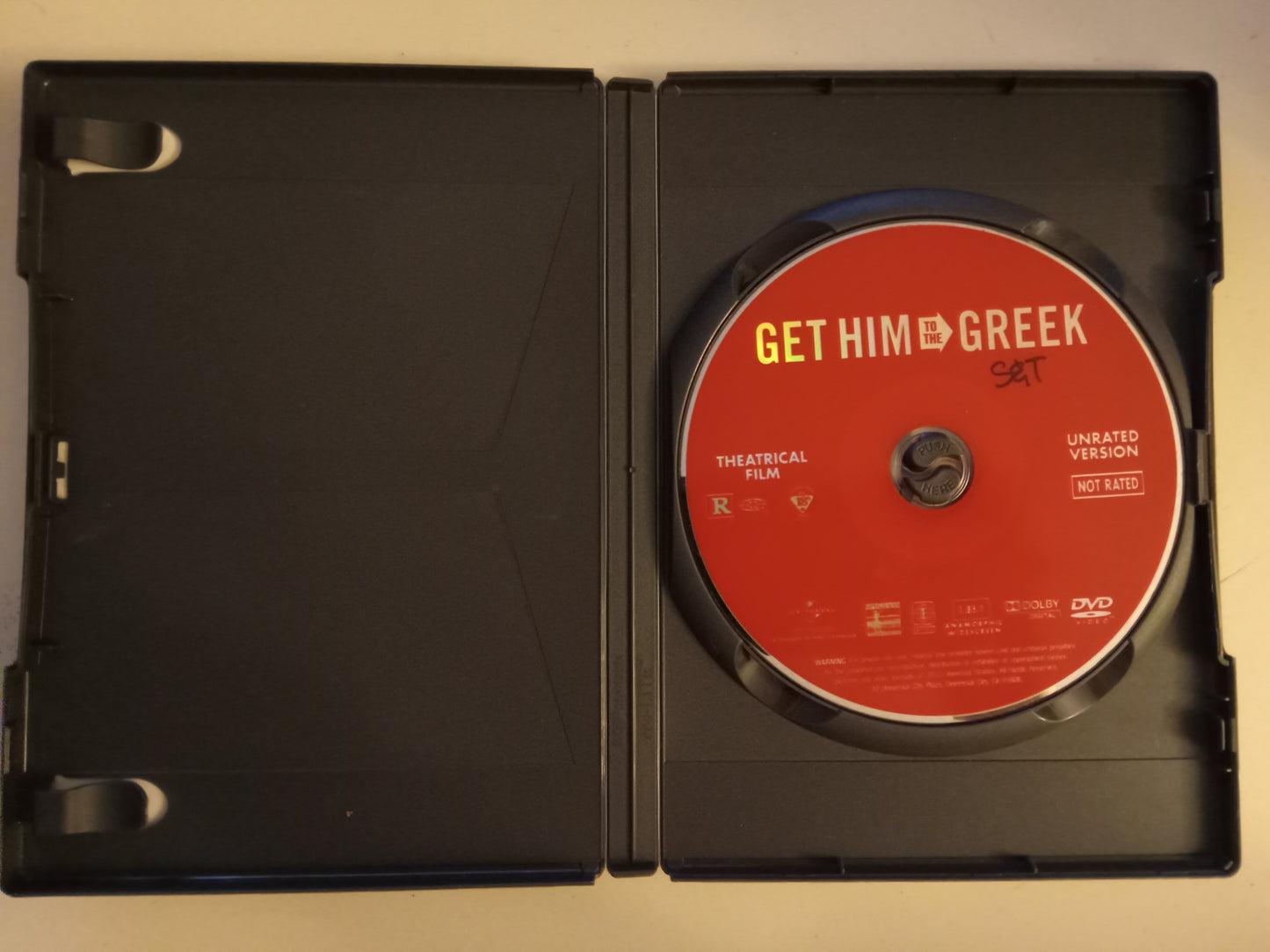 Get Him To The Greek, DVD Movie, Russell Brand Widescreen, Not Rated/R, USED