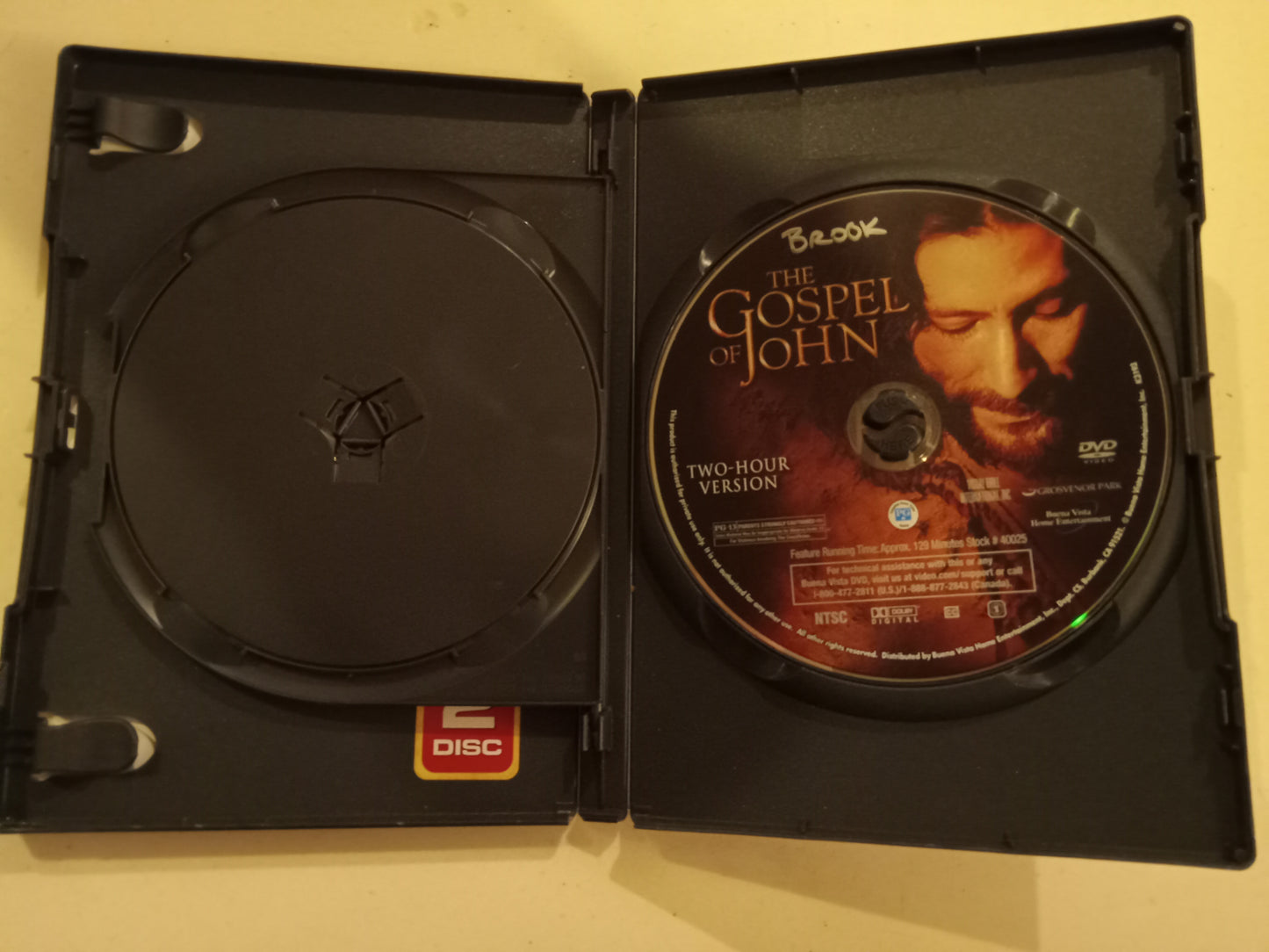 The Gospel Of John, DVD Movie, Life Of Jesus Christ Widescreen, Rated PG-13, USED