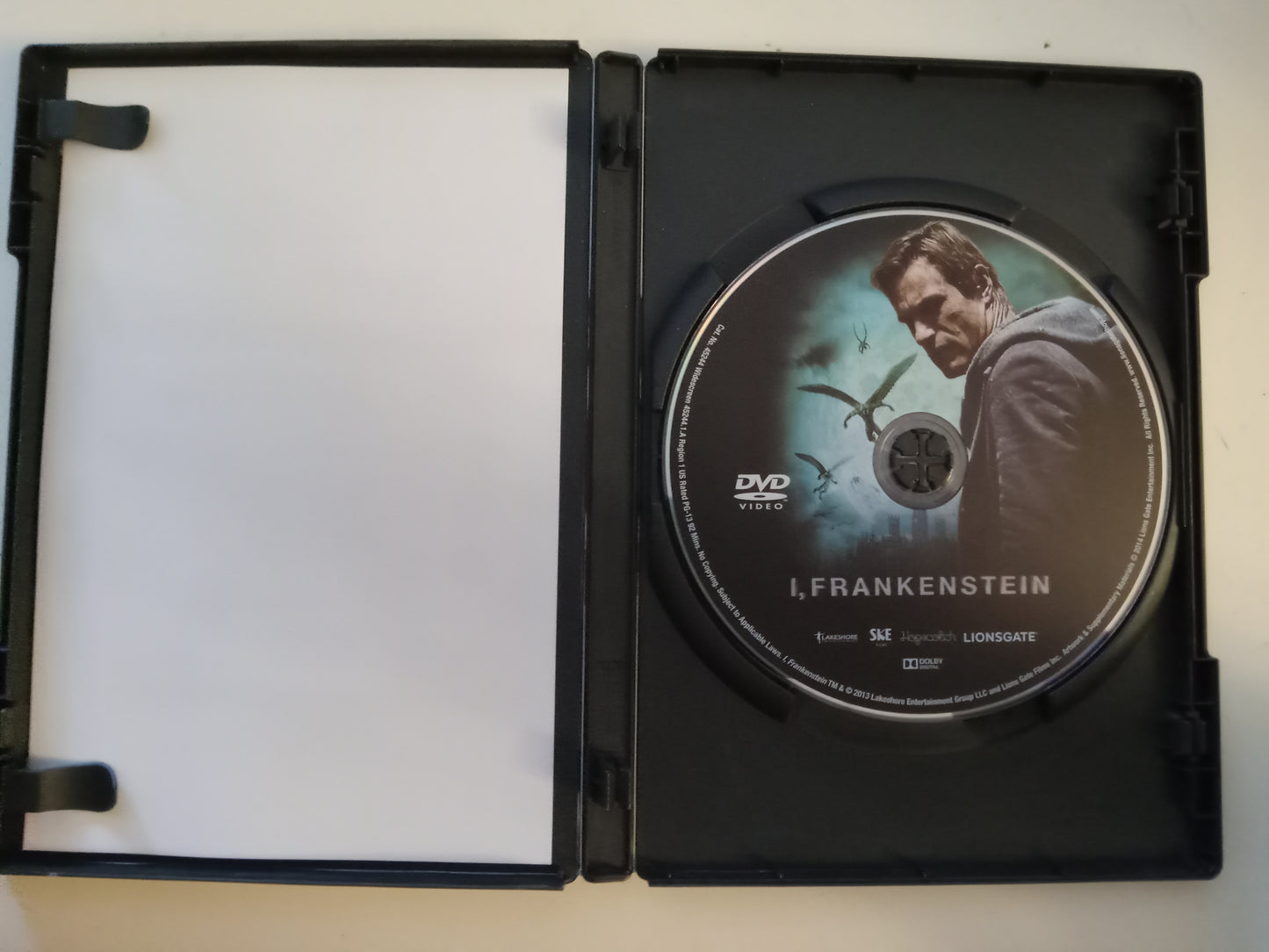 I, Frankenstein, DVD Movie, Aaron Eckhart Widescreen, Rated PG-13, USED