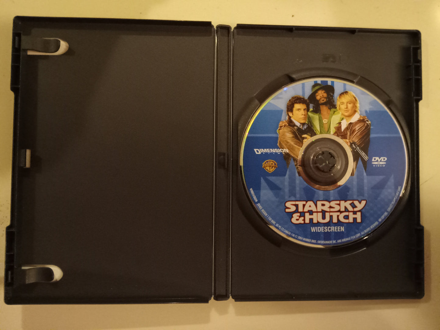 Starsky And Hutch, DVD Movie, Ben Stiller Widescreen, Rated PG-13, USED