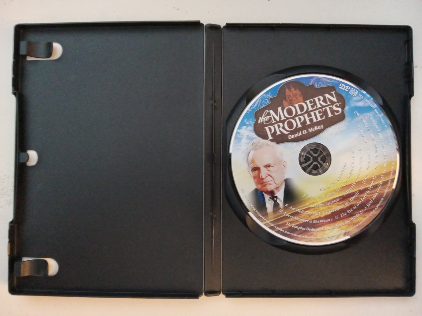 The Modern Prophets, David O McKay DVD Movie, Fullscreen, LDS Church Mormons, Not Rated, USED