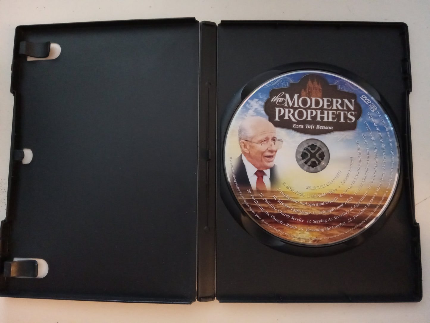 The Modern Prophets, Ezra Taft Benson DVD Movie, Fullscreen, LDS Church Mormons, Not Rated, USED