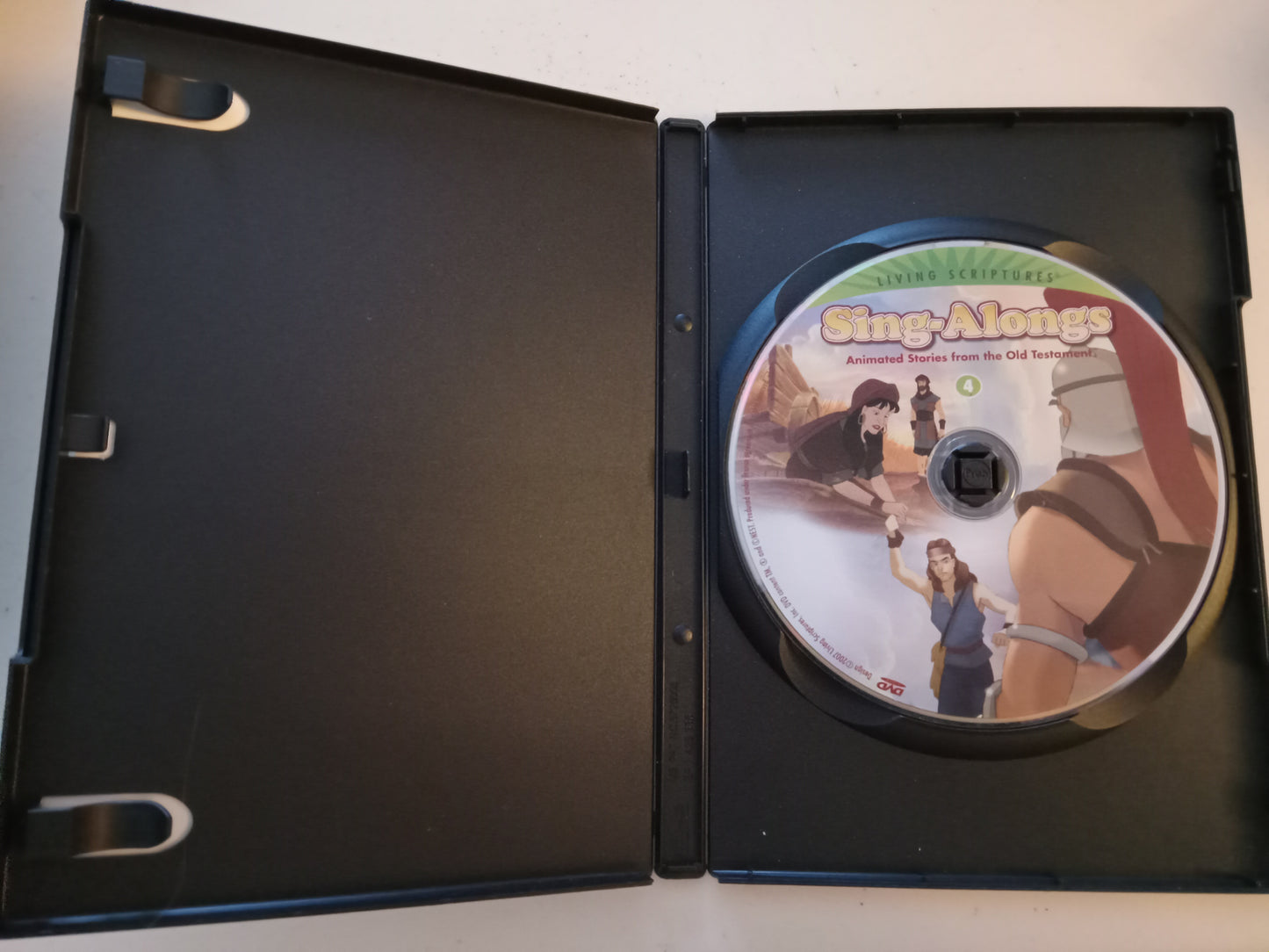 Music Video Volume 1/2, Animated Stories From The Bible, DVD Movie, Fullscreen, Living Scriptures, Not-Rated, USED