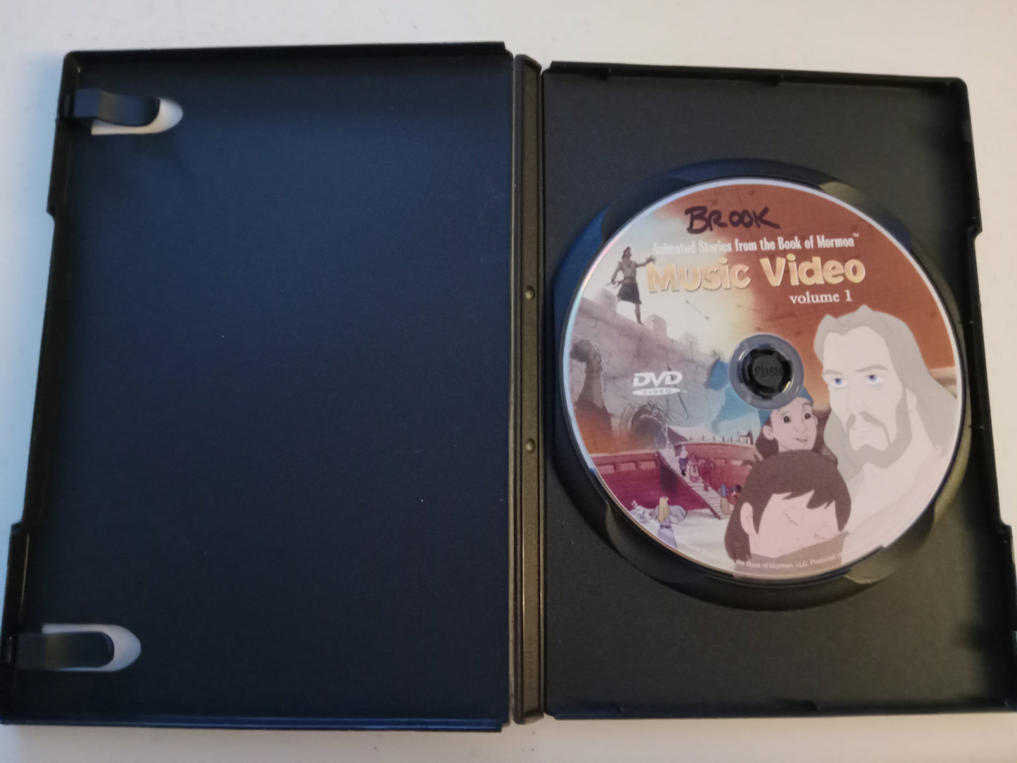 Music Video Volume 1/2, Animated Stories From The Book Of Mormon, DVD Movie, Fullscreen, Living Scriptures, Not-Rated, USED