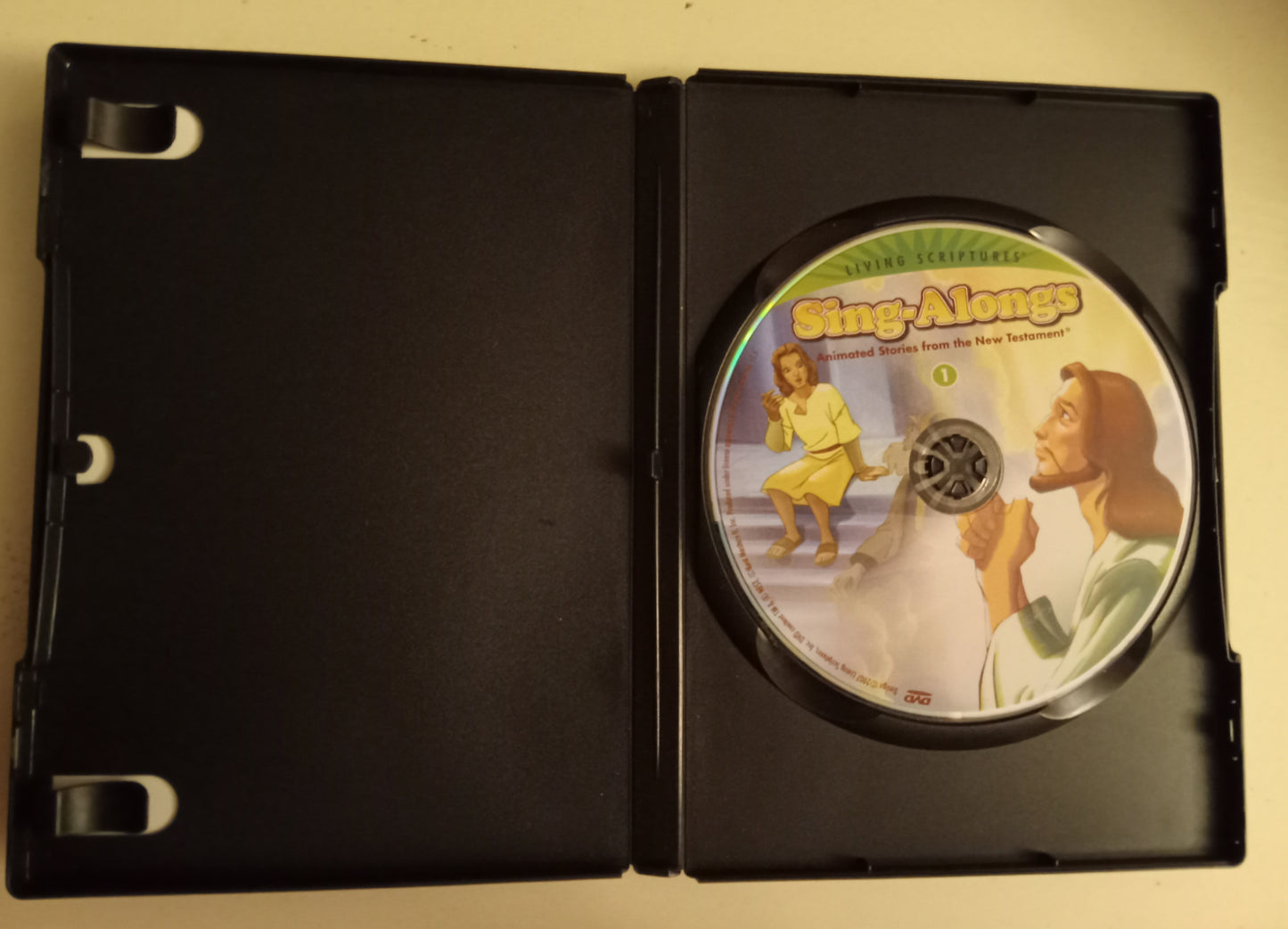 Music Video Volume 3, The Animated Stories From The New Testament, DVD Movie, Fullscreen, Living Scriptures, Not Rated, USED