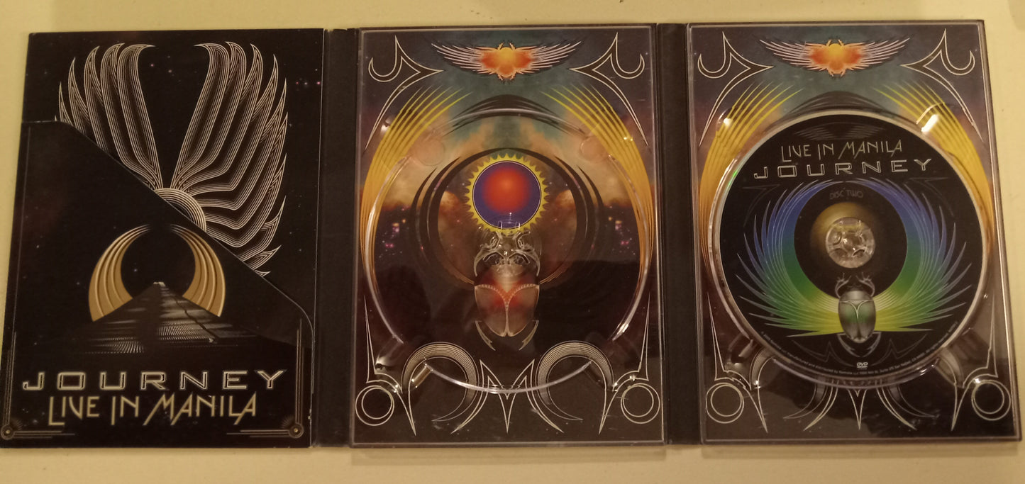 Journey (Rock Band) Live In Manila, DVD Movie, Fullscreen, Not Rated, USED