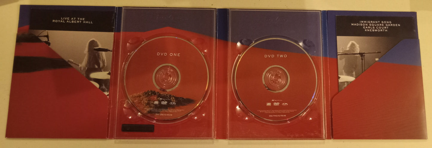 Led Zeppelin, DVD Movie, Live Concerts Fullscreen, Not Rated, USED