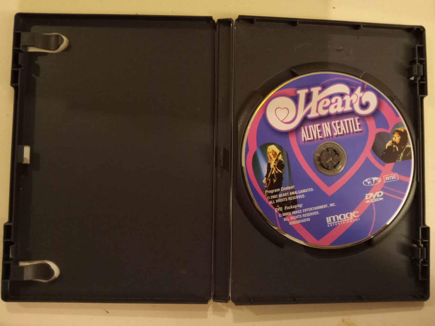 Heart Alive In Seattle, DVD Movie, Live Concert Widescreen, Not Rated, USED