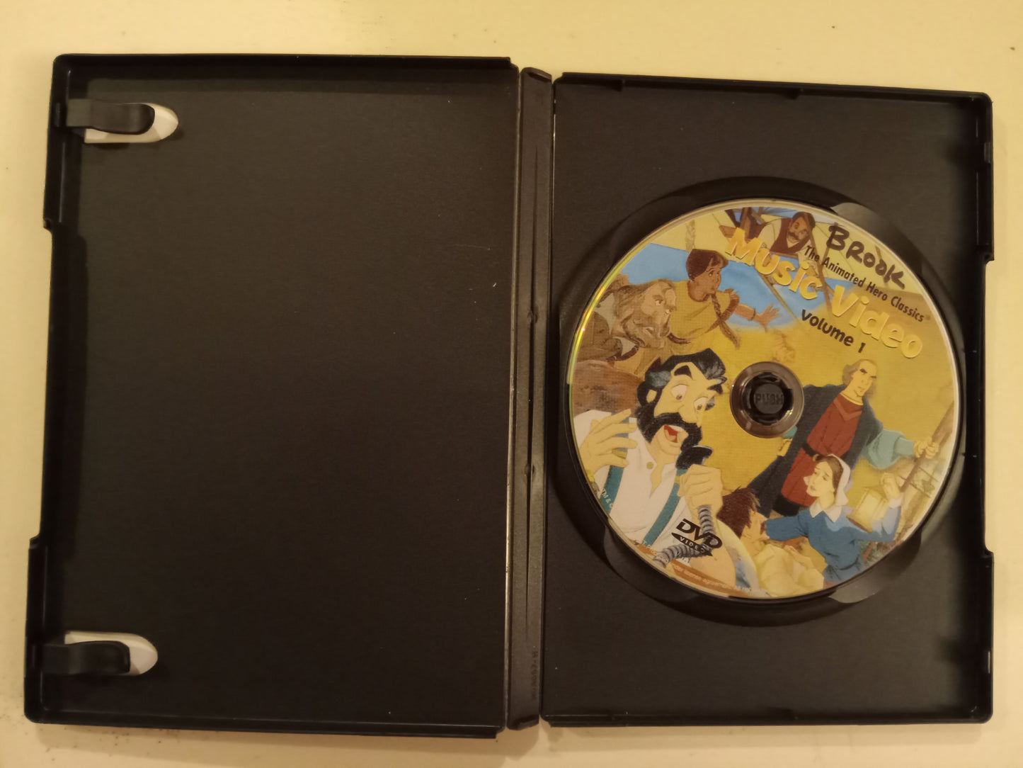 Music Video Volume 1/2, Animated Hero Classics, DVD Movie, Fullscreen, Not-Rated, USED