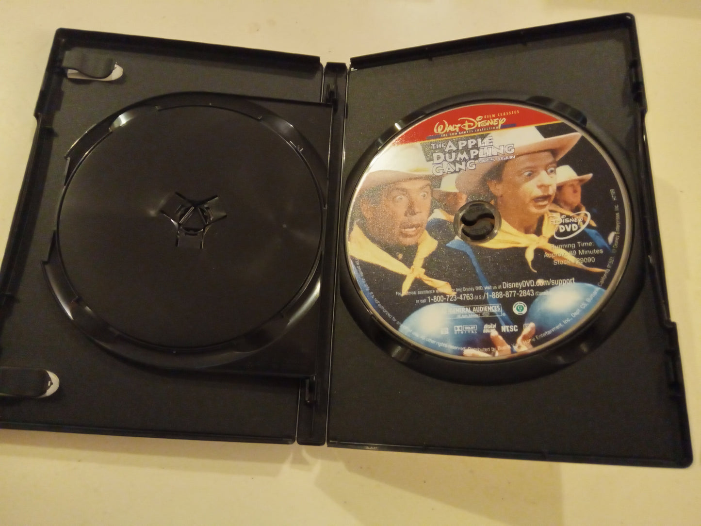 The Apple Dumpling Gang, & (A.D.G.) Rides Again, 2 DVD Movies, Don Knotts Fullscreen, Rated G, USED