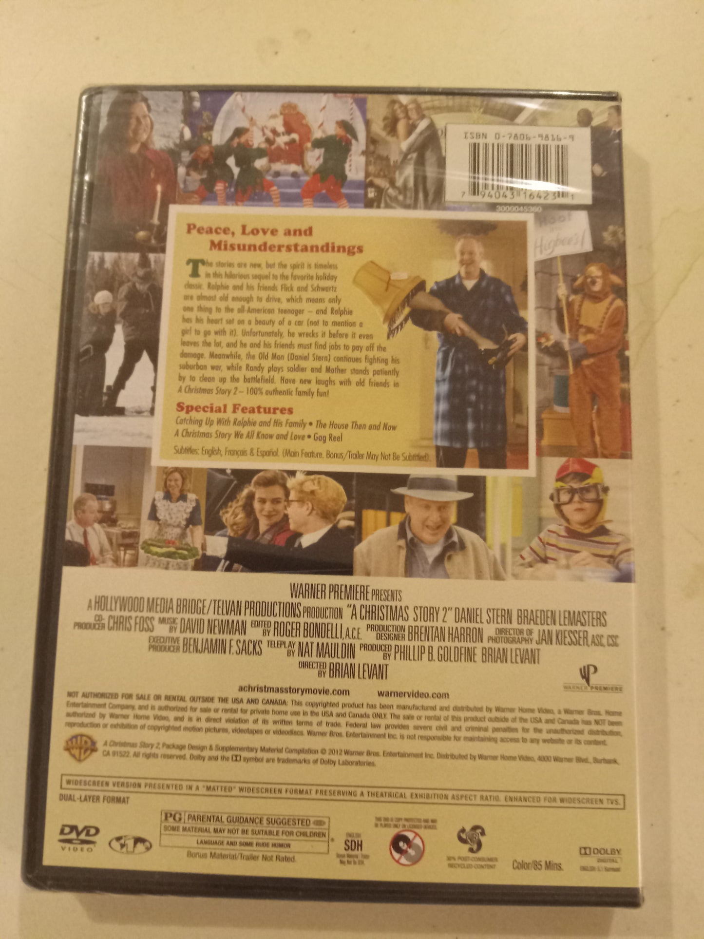A Christmas Story 2, DVD Movie, Daniel Stern Widescreen, Rated PG, NEW