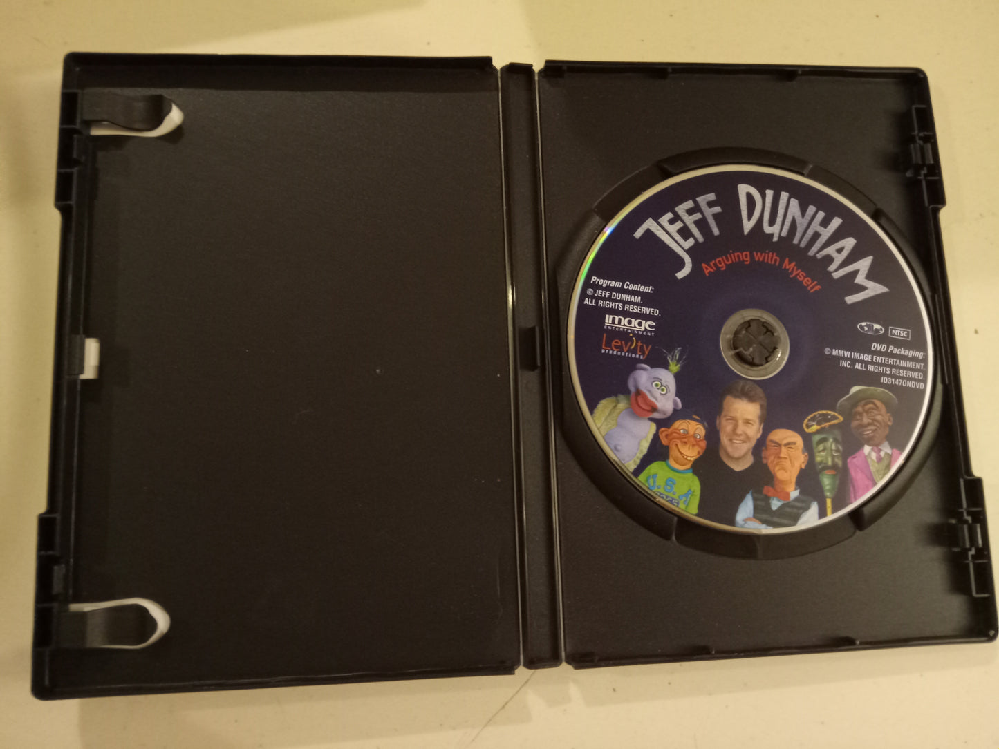 Jeff Dunham, Arguing With Myself, DVD Movie, Widescreen, Not Rated, USED