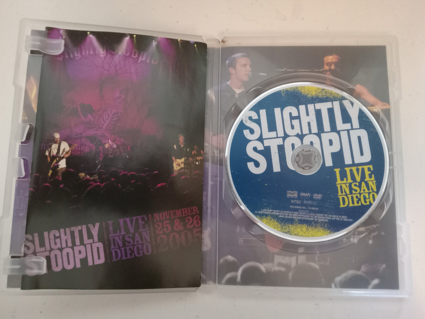 Slightly Stoopid, Live in San Diego, Rock Band Concert, DVD Movie, Fullscreen, Not-Rated, USED