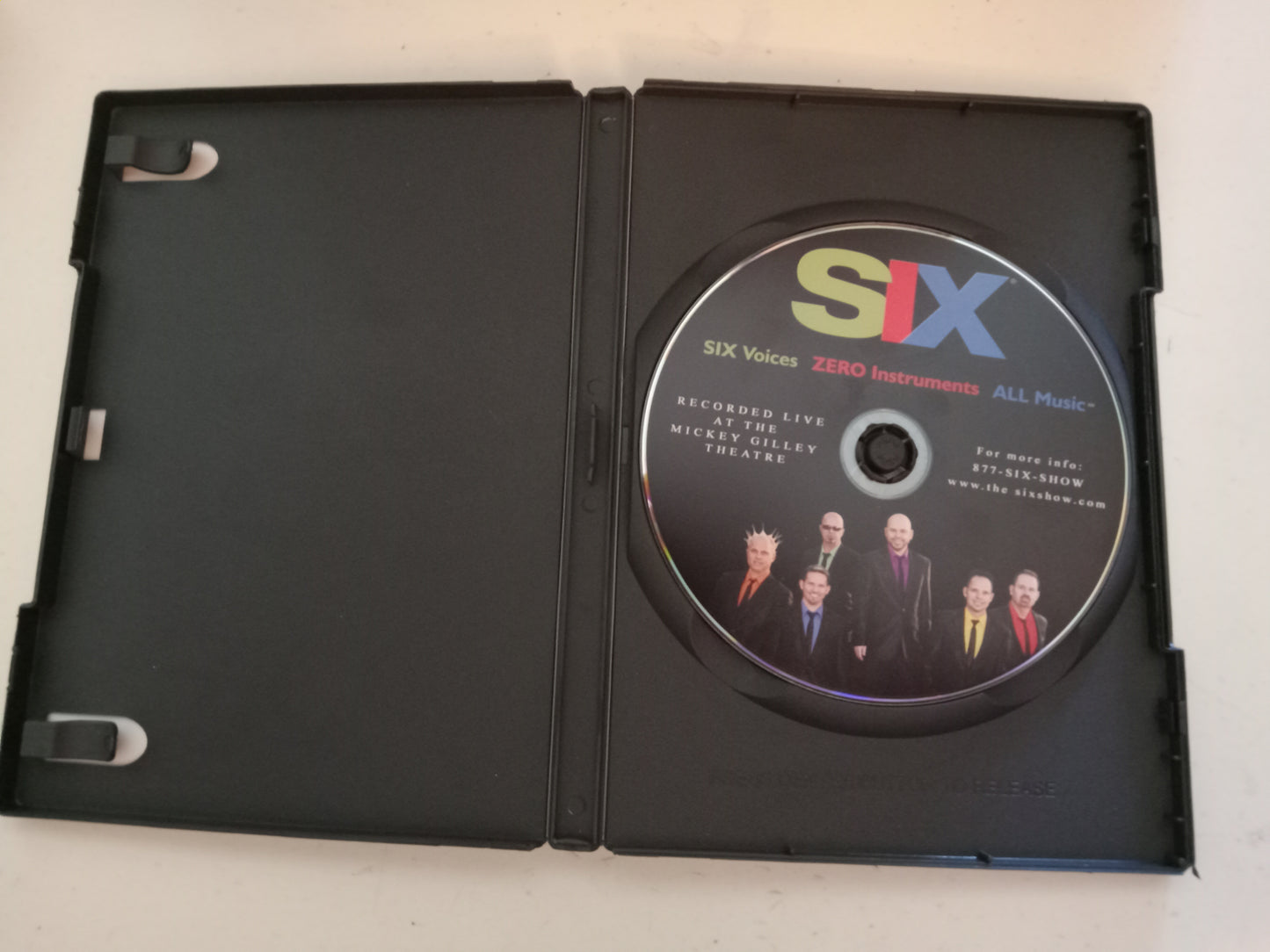 Six, Rock Band Concert, DVD Movie, Widescreen, Collector's Ed. Not-Rated, USED