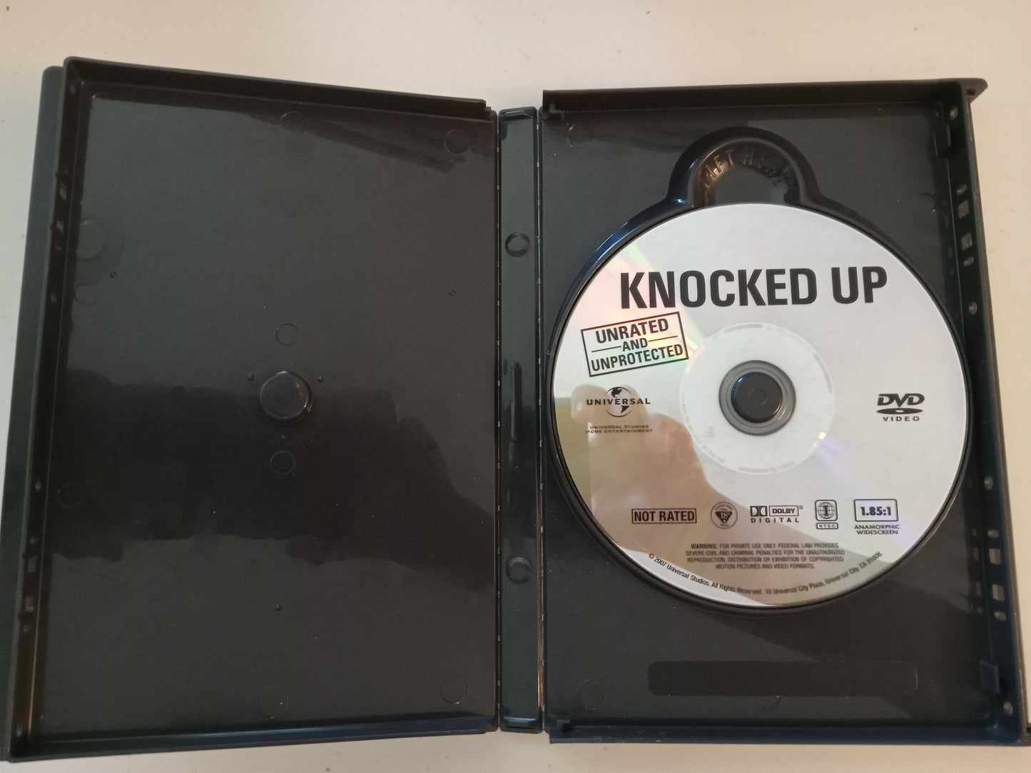 Knocked Up, DVD Movie, Seth Rogen Widescreen, Not-Rated, USED