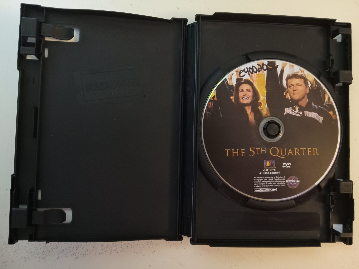 The 5th Quarter, DVD Movie, Andie MacDowell Widescreen, Special Ed. Rated PG, USED