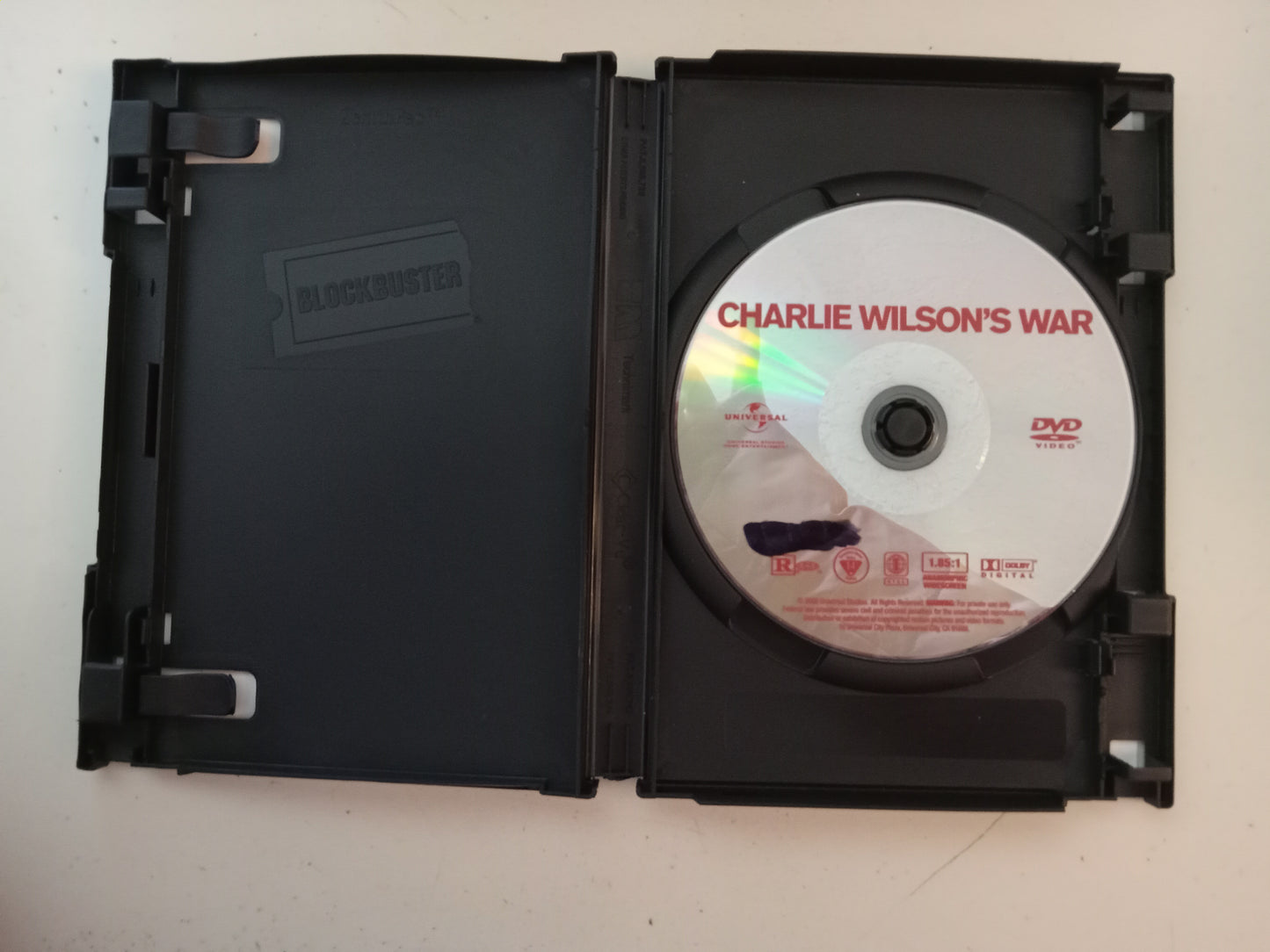 Charlie Wilson's War, DVD Movie, Tom Hanks Widescreen, Rated R, USED
