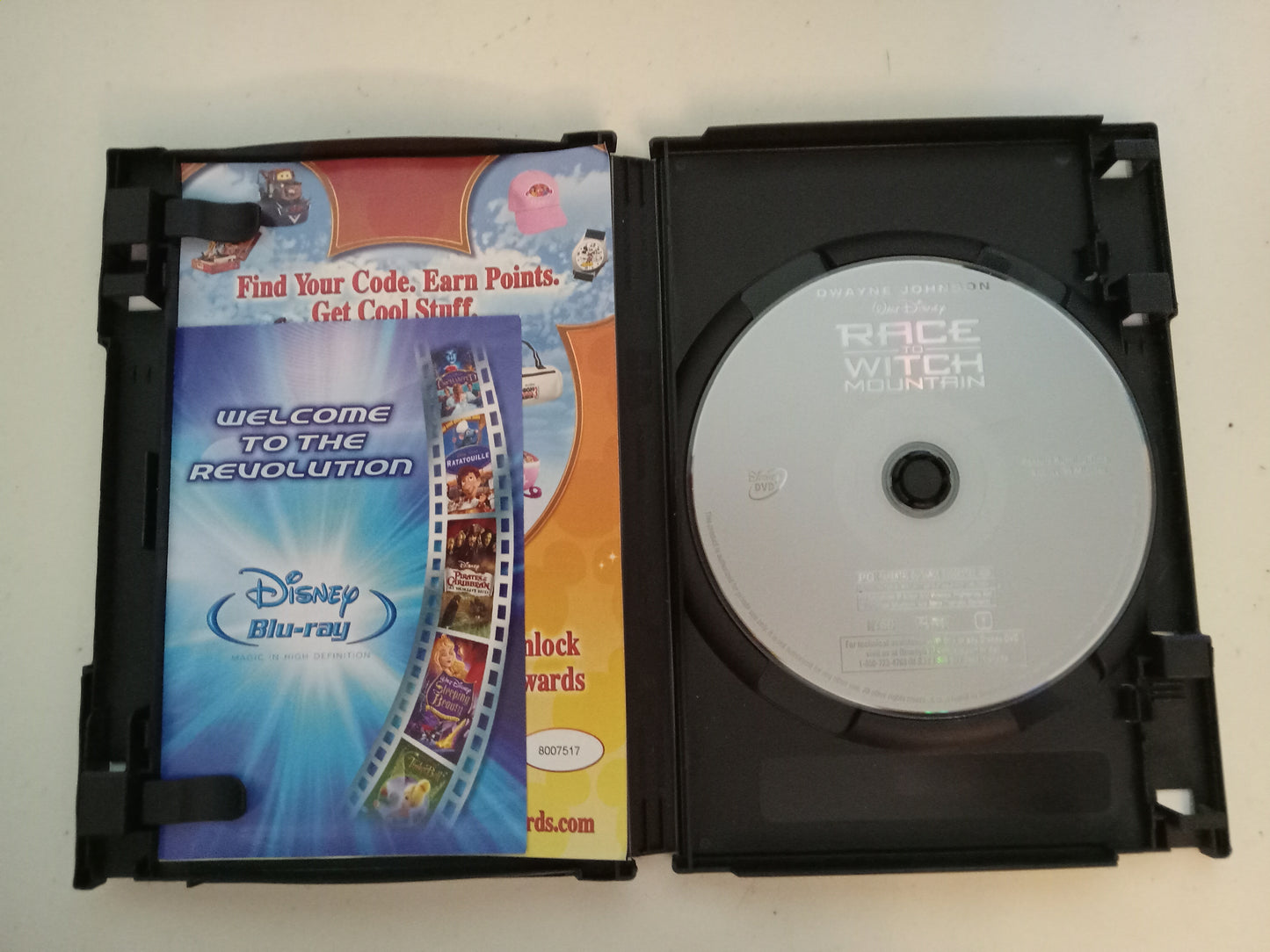 Race To Witch Mountain, DVD Movie, Dwayne Johnson Widescreen, Rated PG, USED