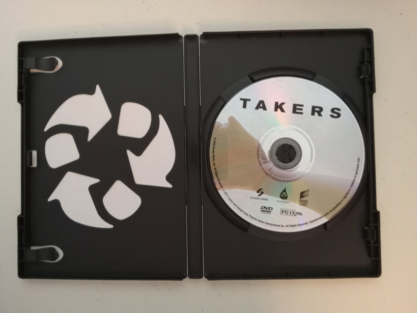 Takers, DVD Movie, Matt Dillon Widescreen, Rated PG-13, USED