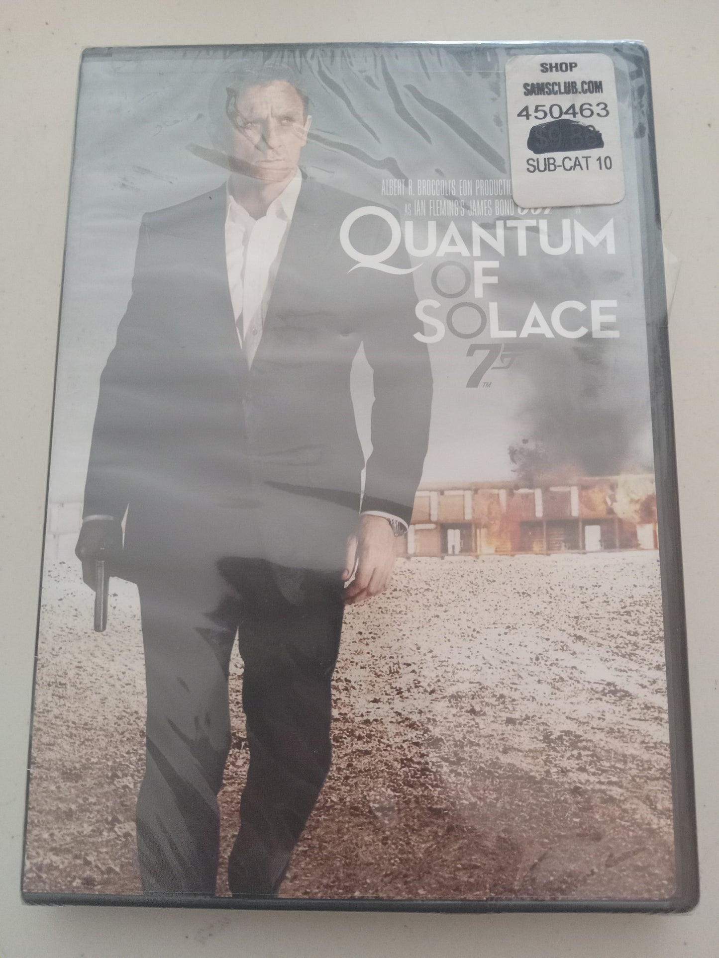 James Bond 007 in Quantum Of Solace, DVD Movie, Daniel Craig Widescreen, Rated PG-13, NEW/USED