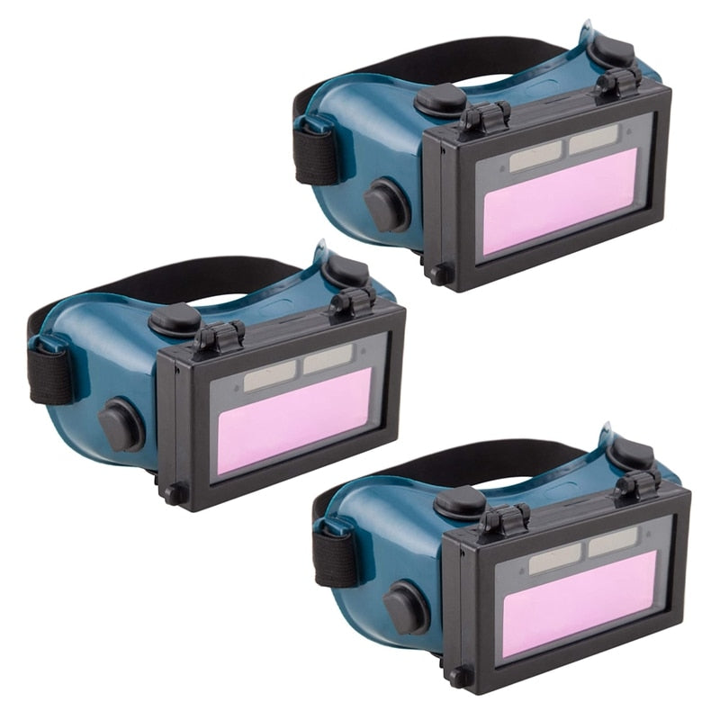 Auto Darkening Welding Eyes Goggles Tool Accessories AC/DC Mig Tig Welding Supplies NEW