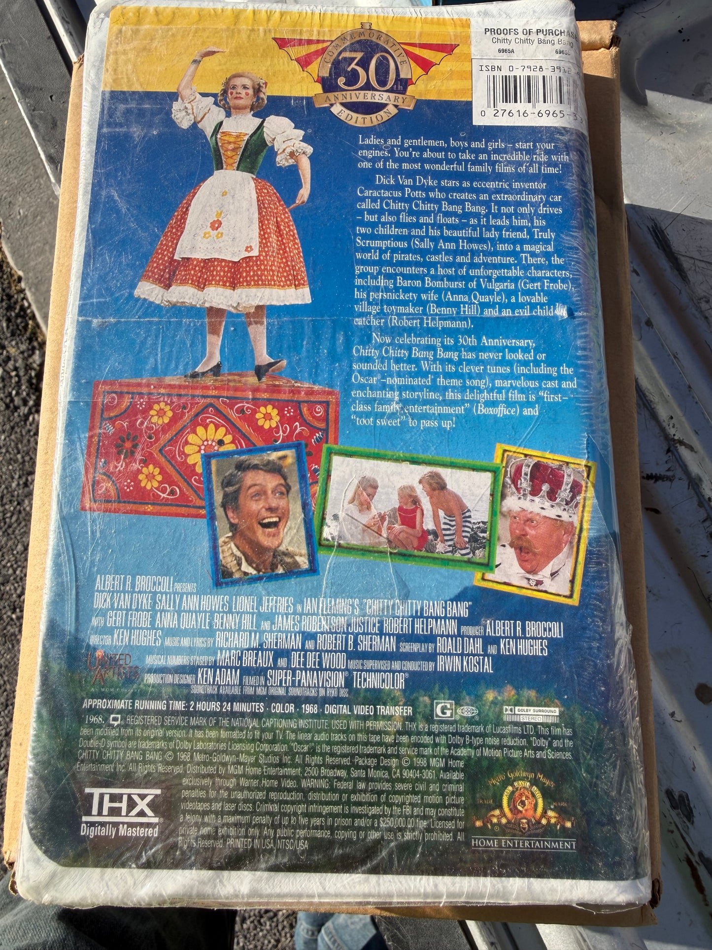 VHS Walt Disney Chitty Chitty Bang Bang factory sealed NEW vintage …