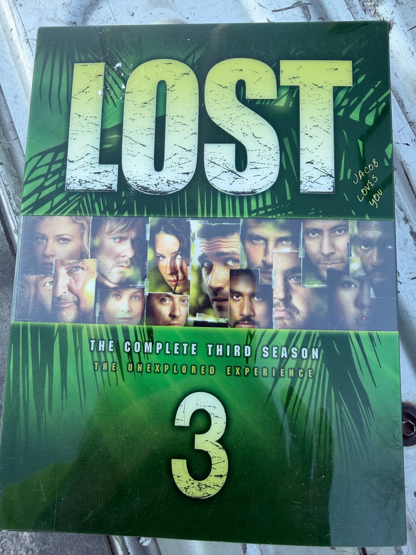 DVD series Lost complete season three tv show used…