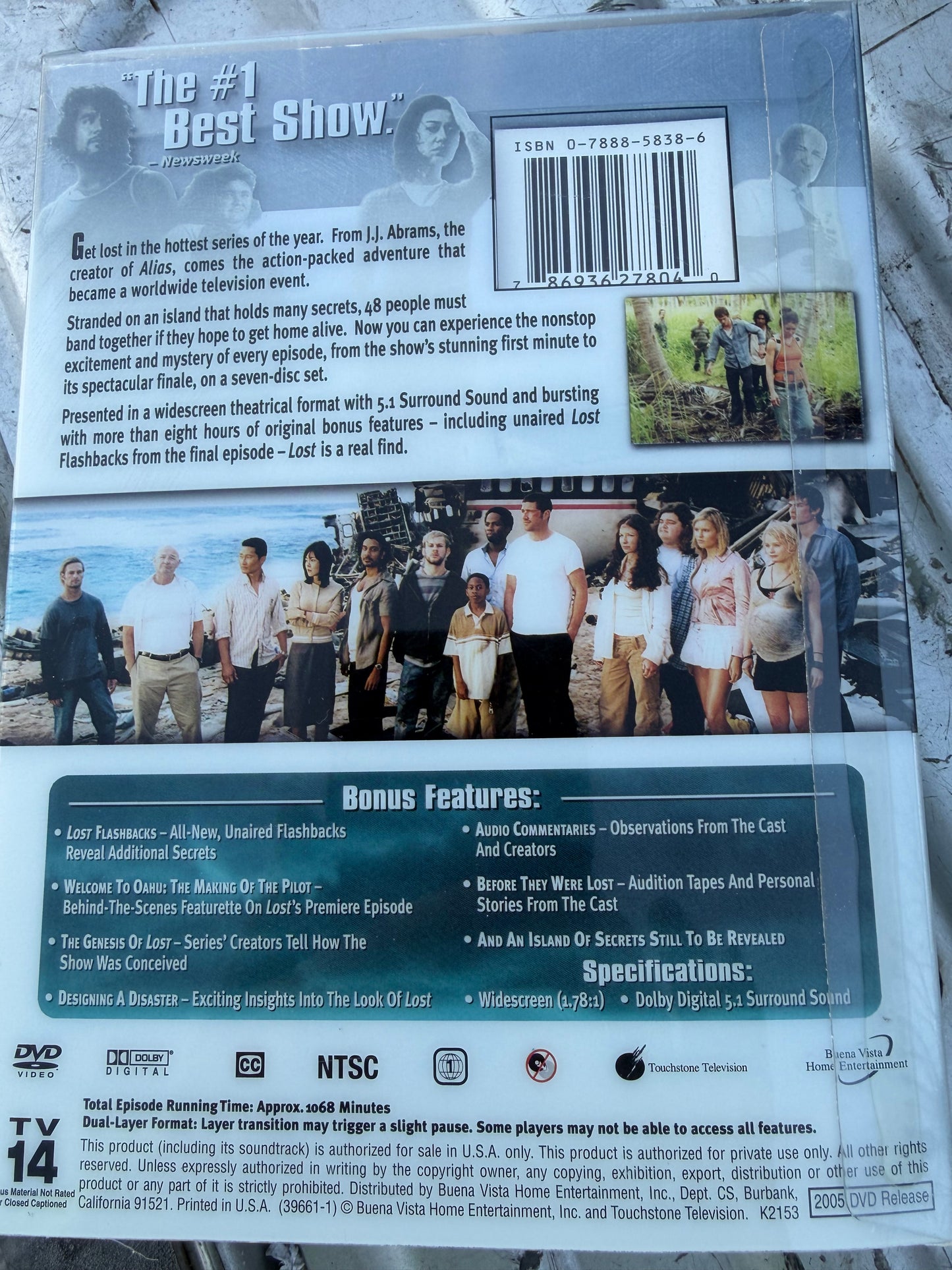 DVD series Lost complete season One tv series used …