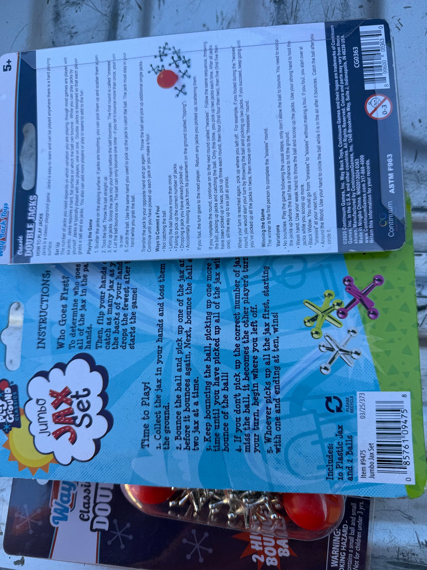 Ball and jacks game 3 sets new play with friends…
