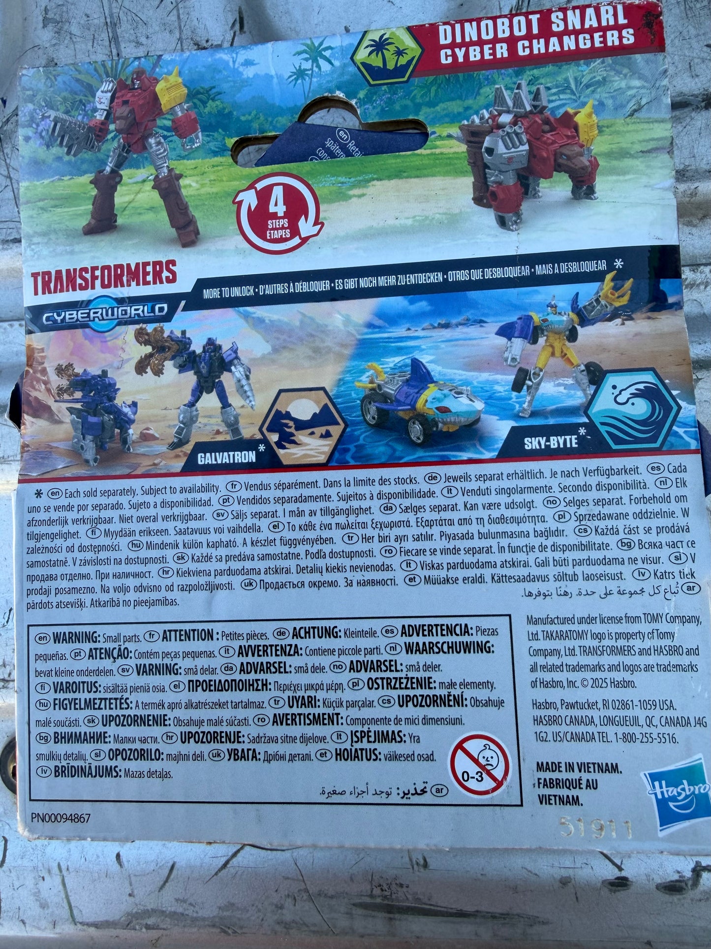 Transformers Dinobot Snarl from Cyber world new …