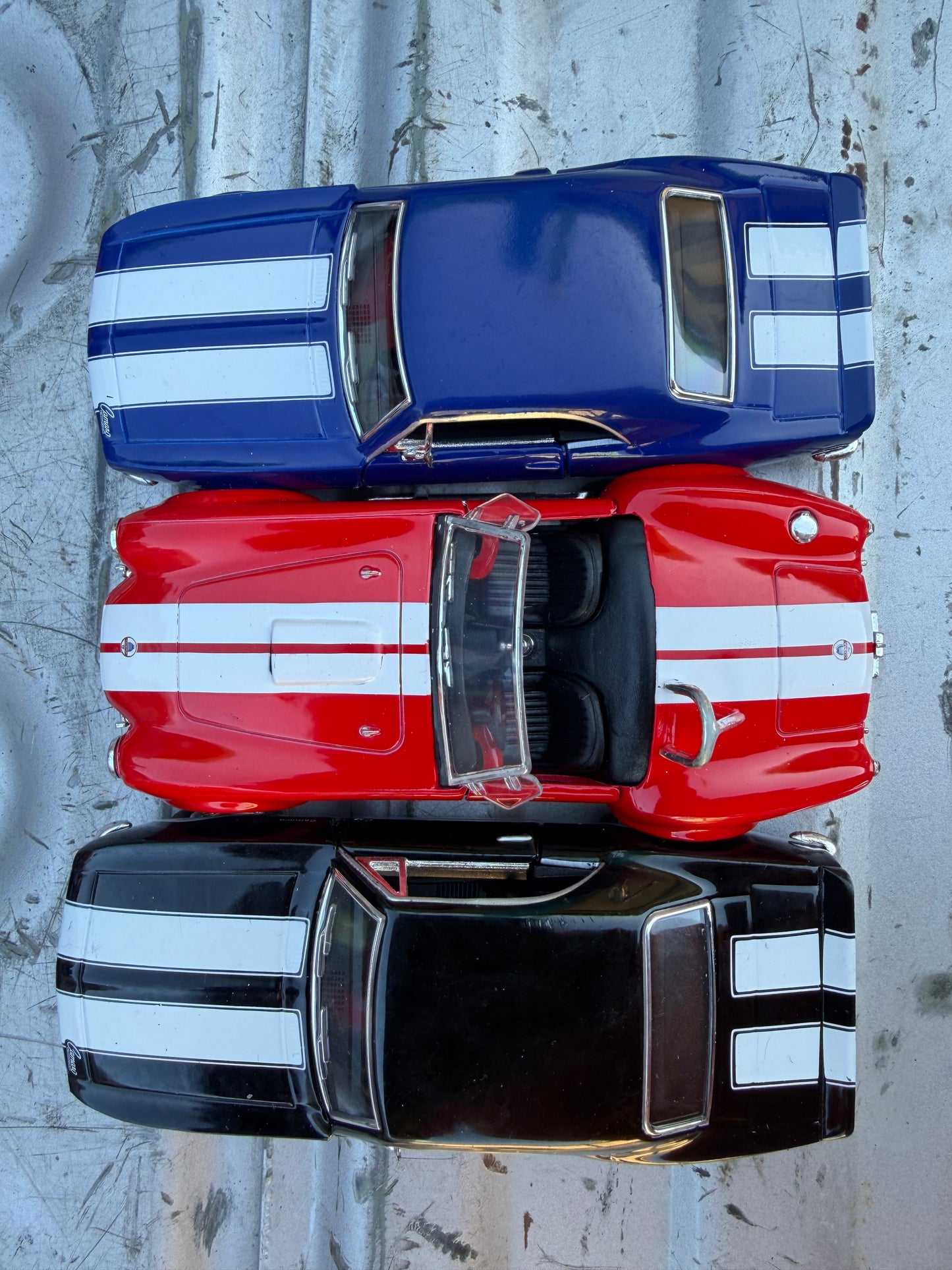 Rolling cars Camaro Corvette 3 cars 3.5 inches long new …