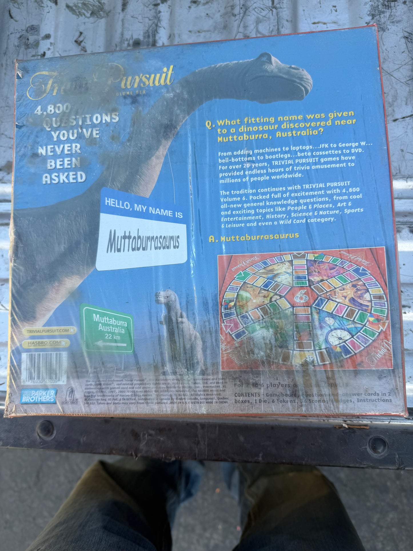 Trivial Pursuit volume 6 red box sealed new Board Game …
