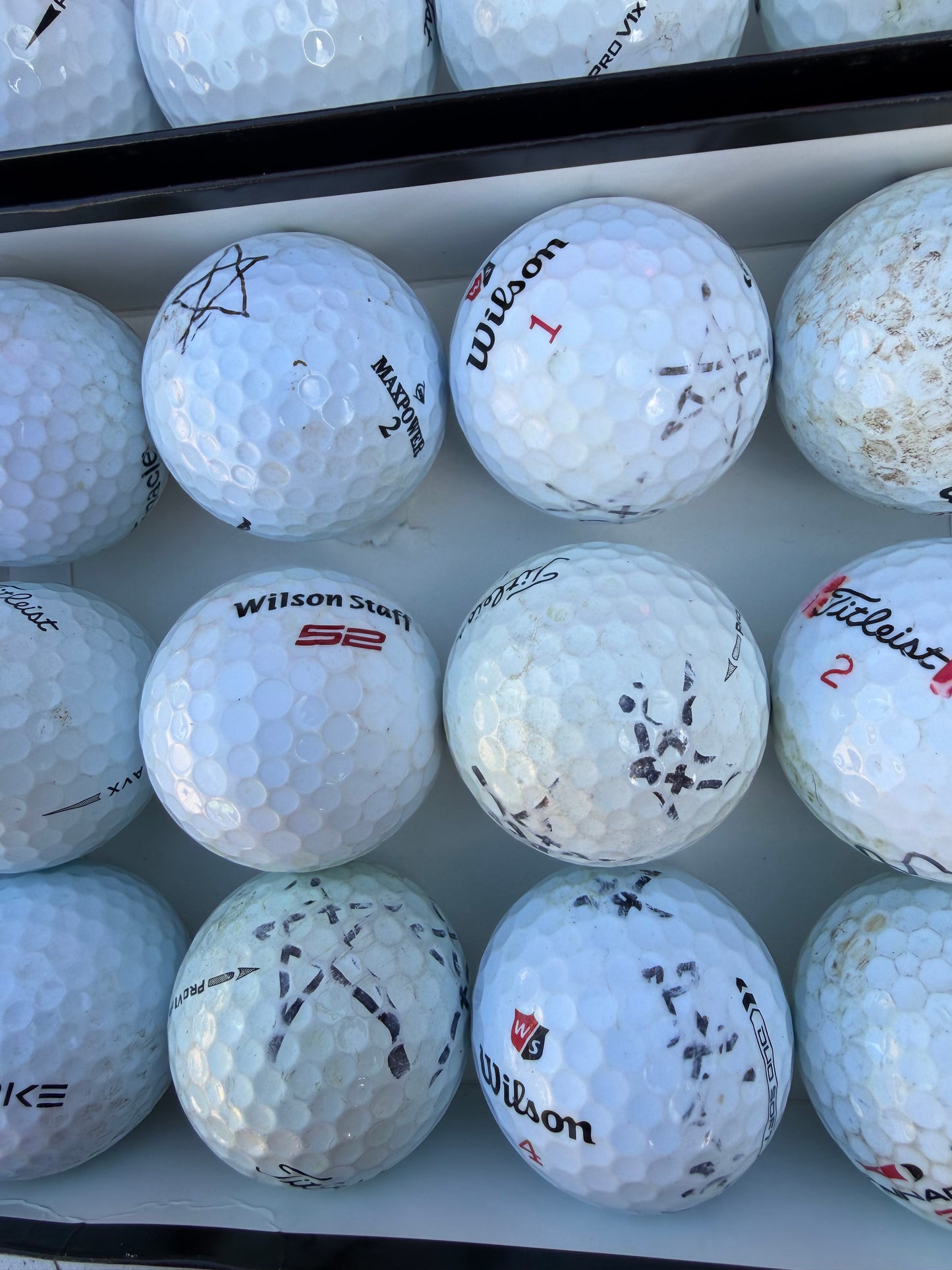 Used Golf balls Titleist balls an Wilson used 27 still in great condition…
