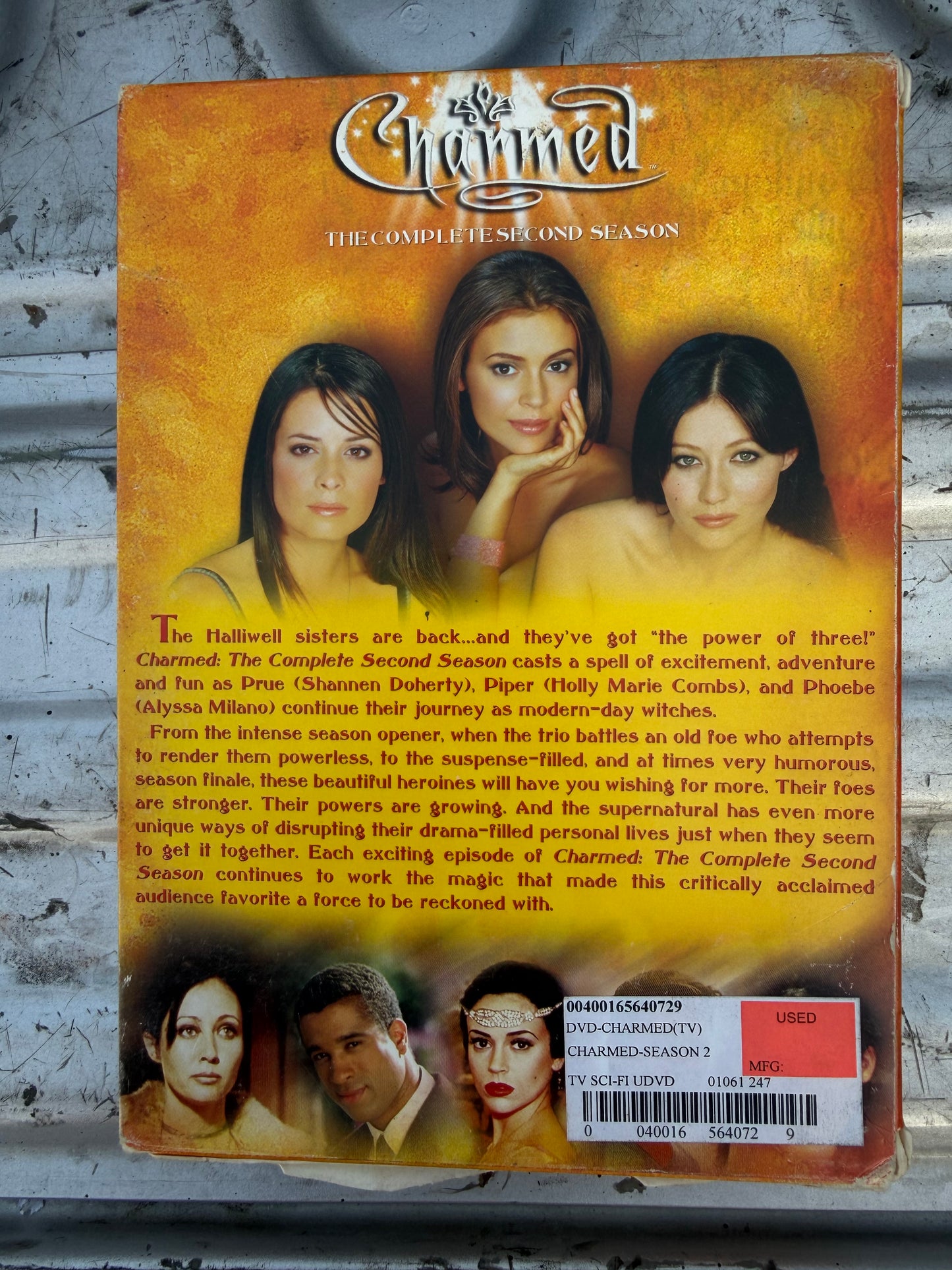 Charmed movie DVDs season two complete episodes of season two used …