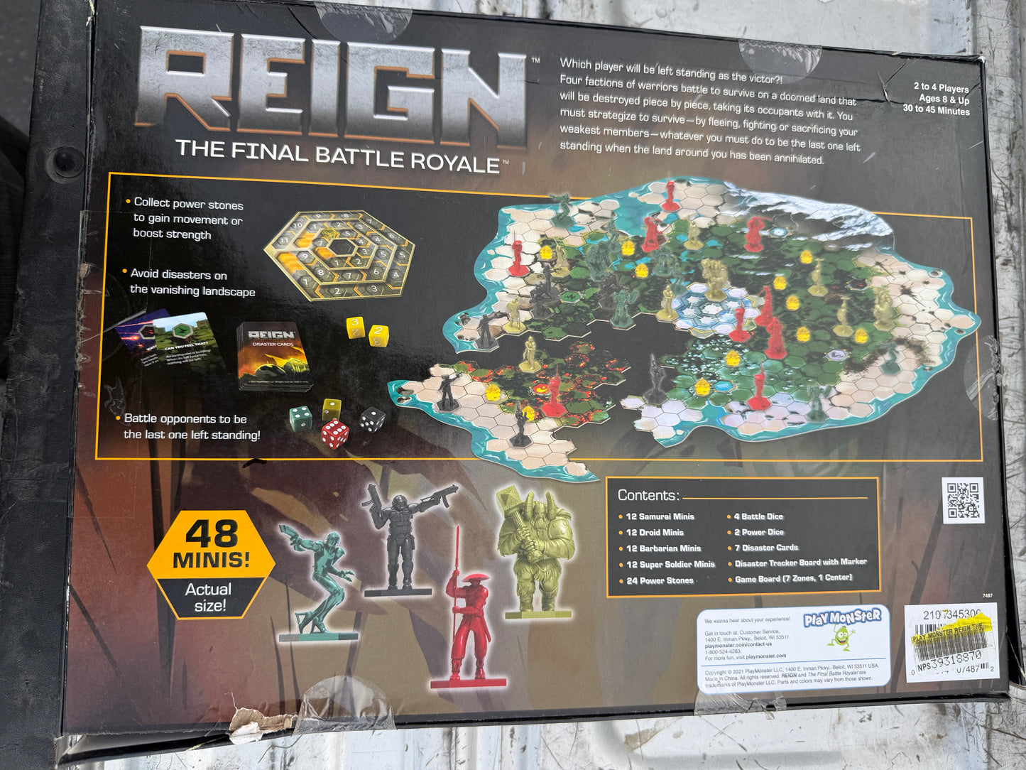 Reign board game fantasy fighting game new the Final Battle Royal…