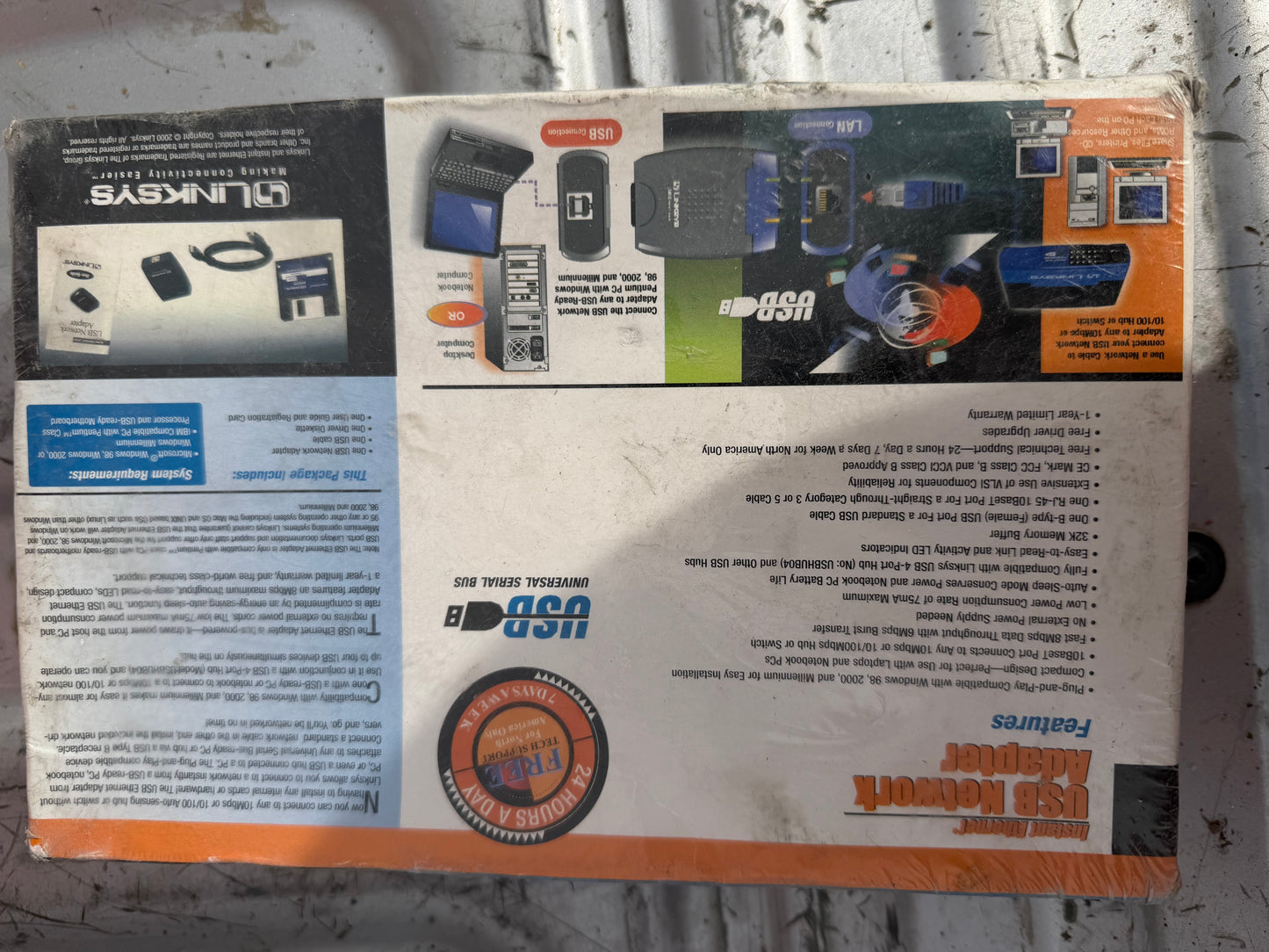 Link systems USB connect to internet new in box rural areas country connection…