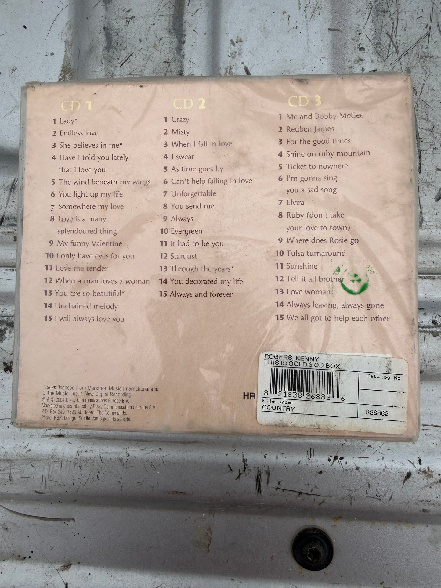 Kenny Rogers greatest hits 3 CD’s audio music songs new …