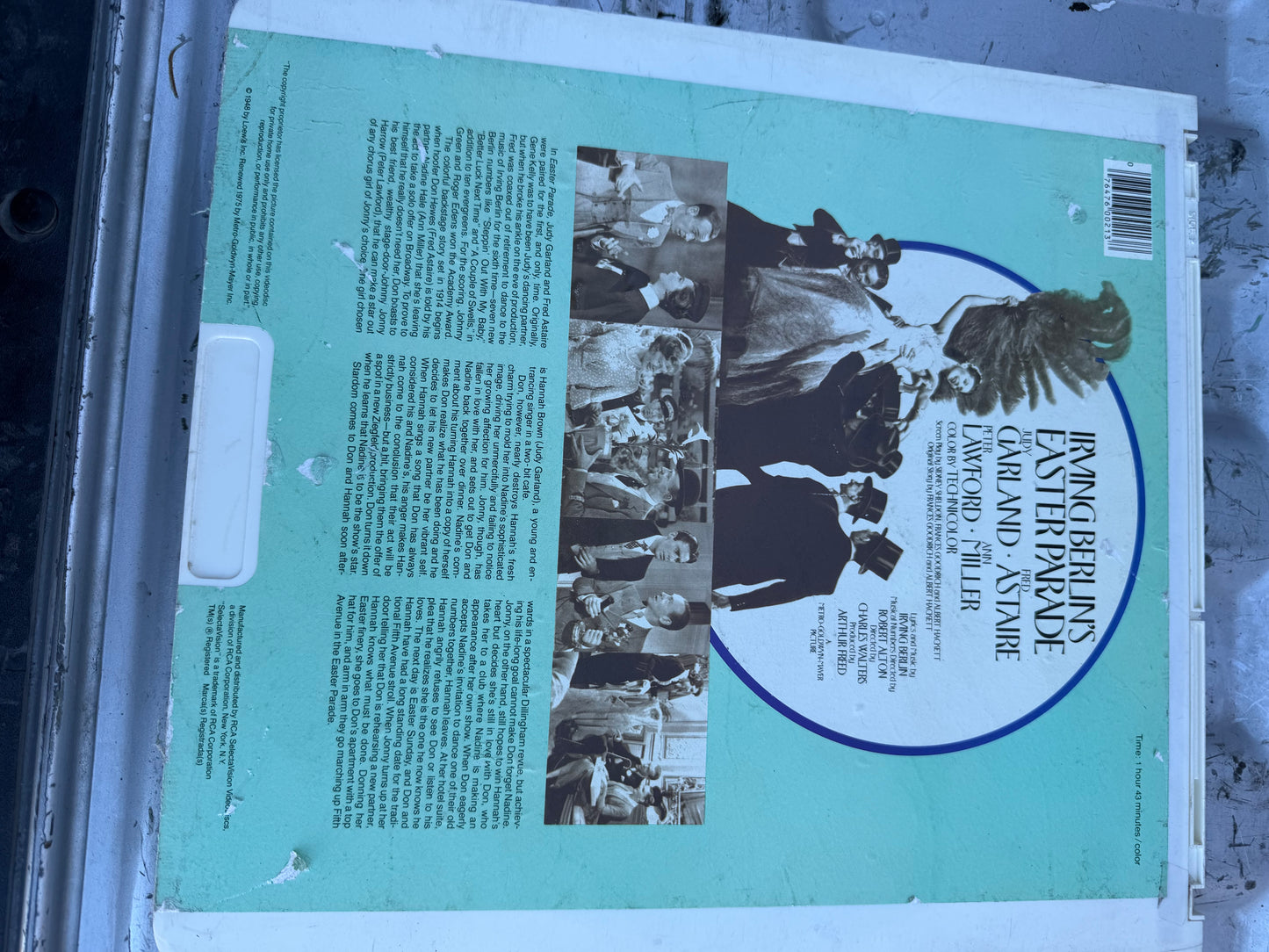 Easter Parade laser disc movie vintage film and musical theatre…