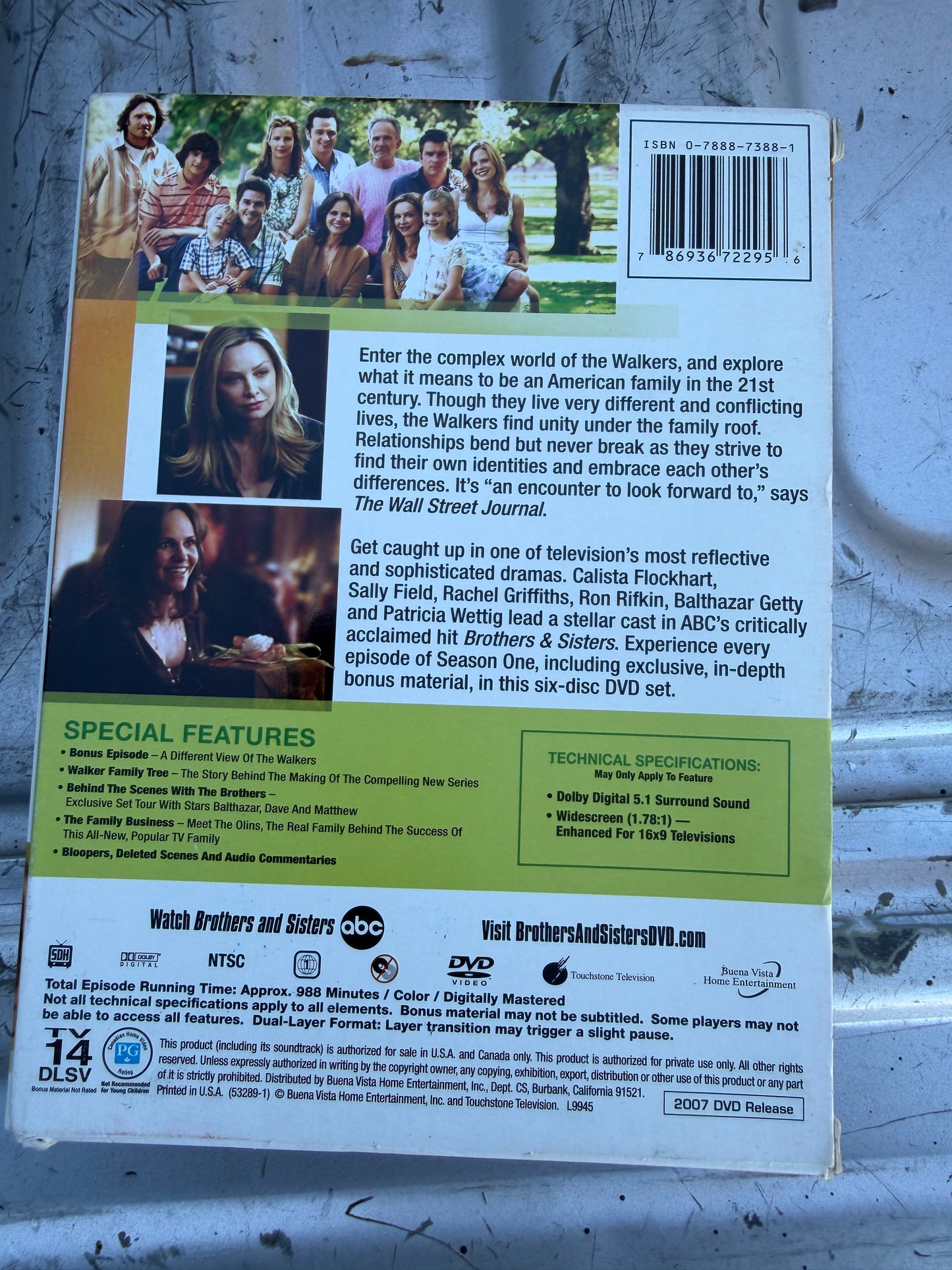 Brothers and Sisters the complete first season DVD set tv series show …