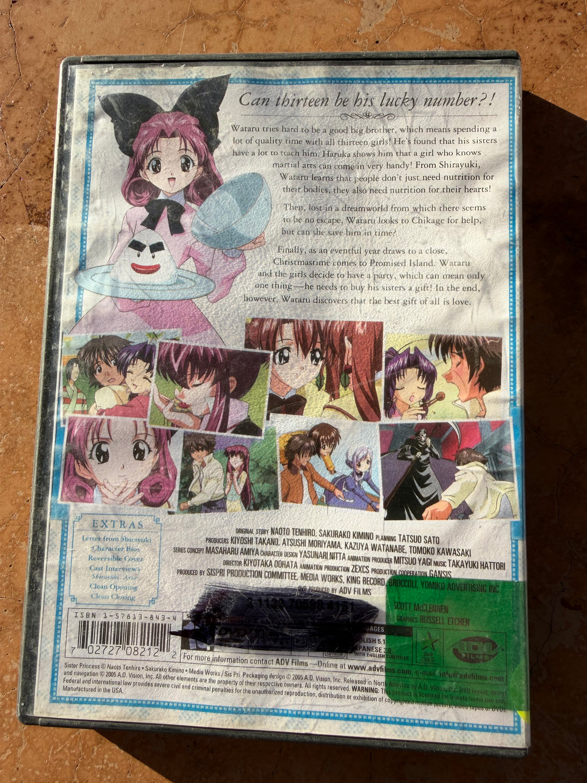 Sister Princess anime series volume 5 used…