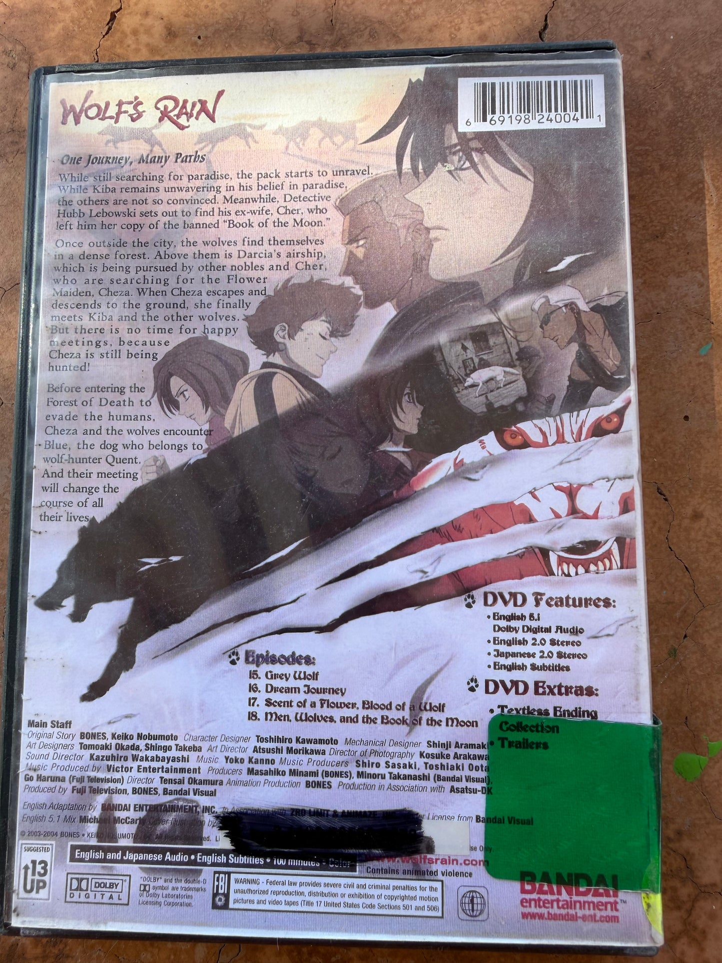 Wolf’s Run anime series Recollection. 4 episodes #15,16,17.18. Episodes animated cartoon used…