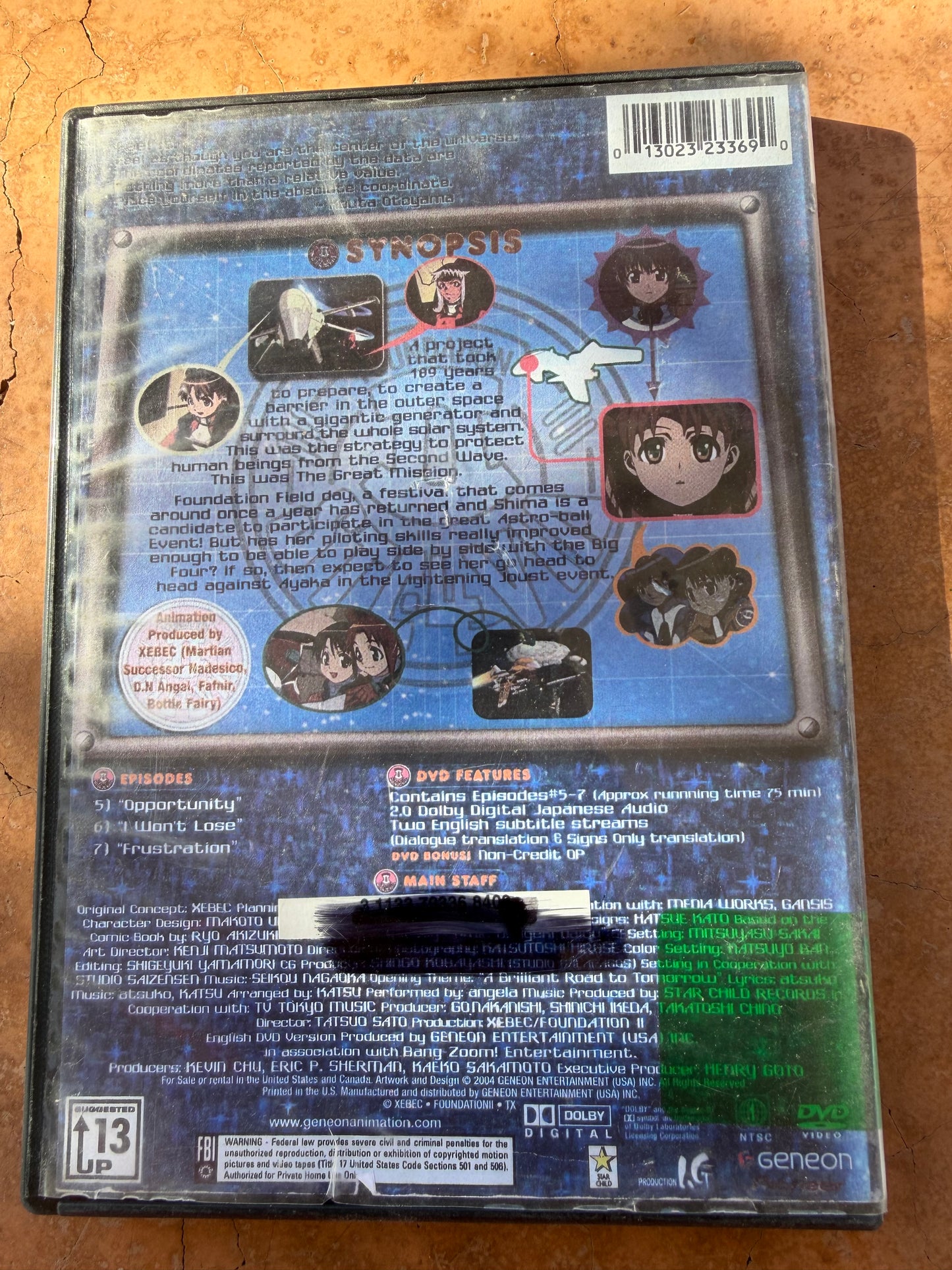 Stellvia Foundat dvd movie anime series episodes 5,6,7,…